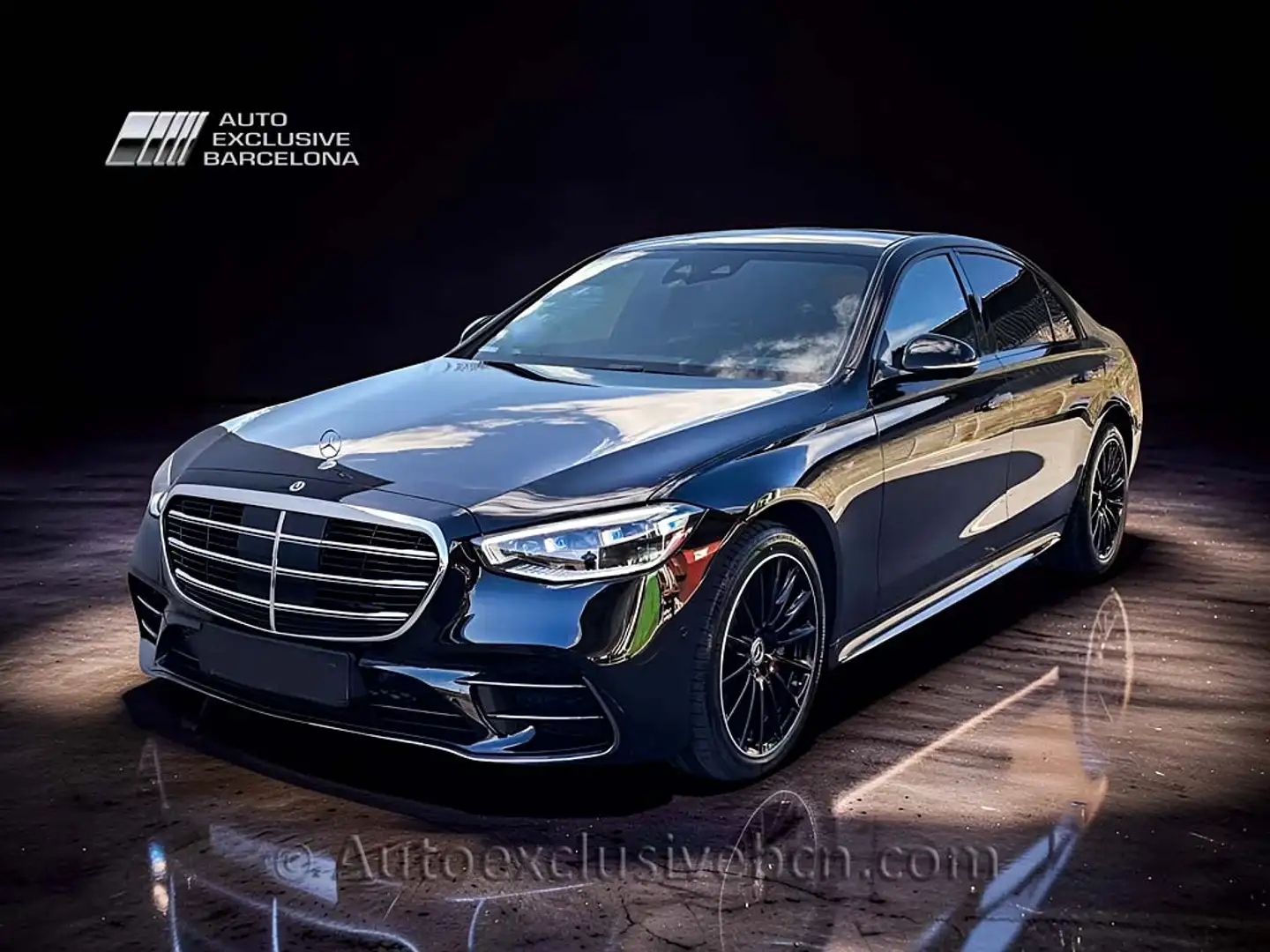 Mercedes-Benz S 350 350d 9G-Tronic 4Matic Larga Negro - 1