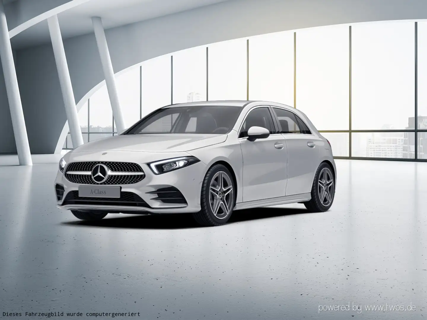 Mercedes-Benz A 200 A 200 AMG RüKamera LED Spiegelpaket AHK AMG Line Weiß - 2