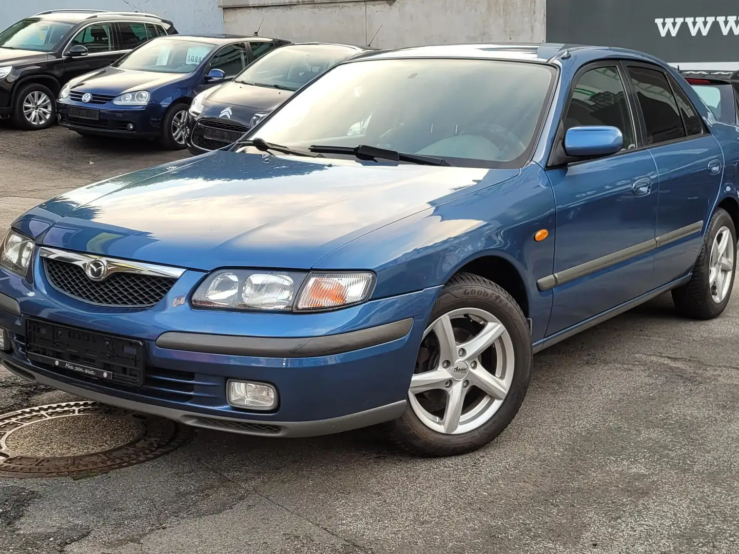 Mazda 626 2.0 Automatik*Klima*Velours*Aluf+Alwtr*AUX*Temp*NS Blau - 1