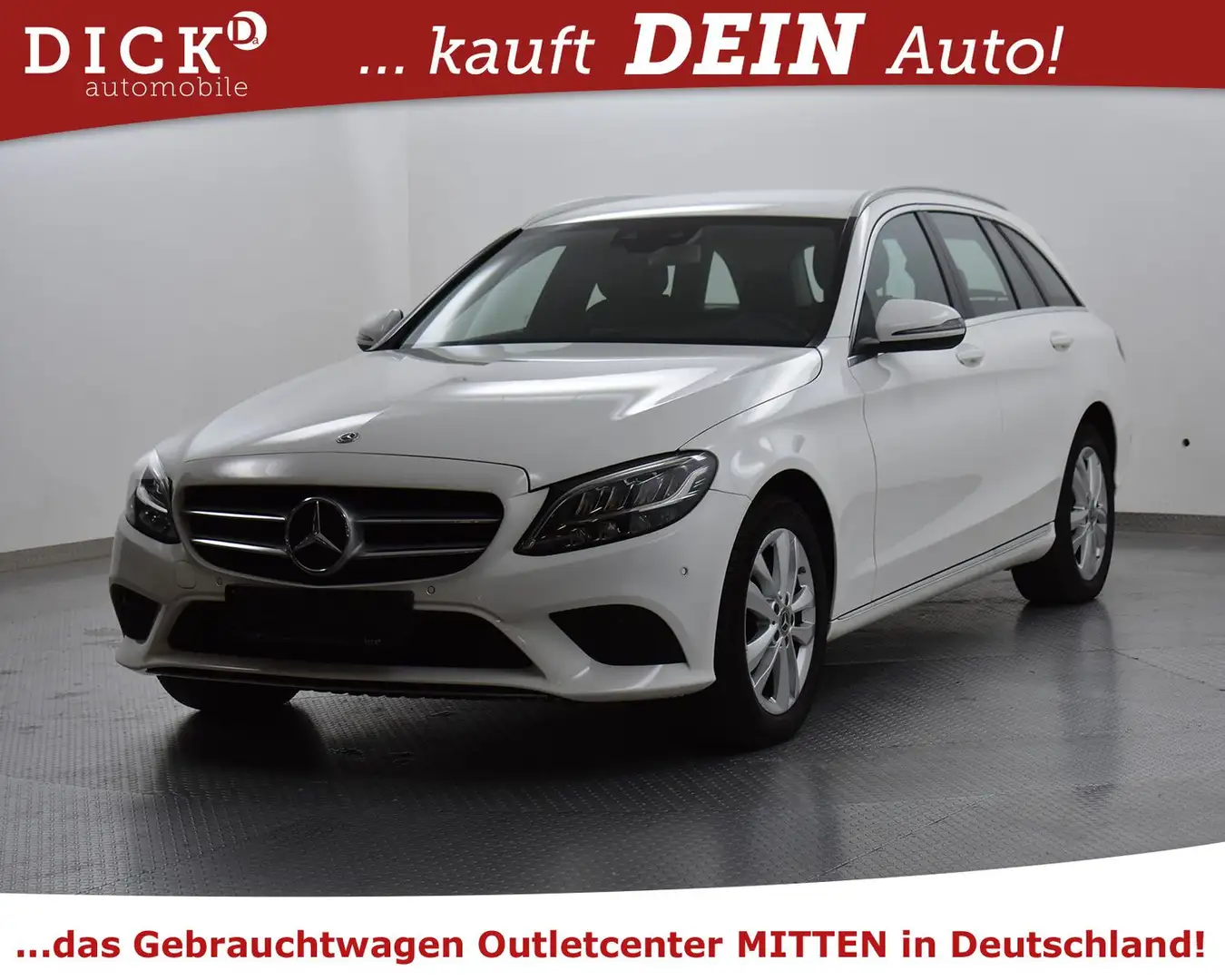 Mercedes-Benz C 200 d T Avantg COMAND+WIDESC+MEMO+KAM+HEAD+ACC+ Blanco - 2