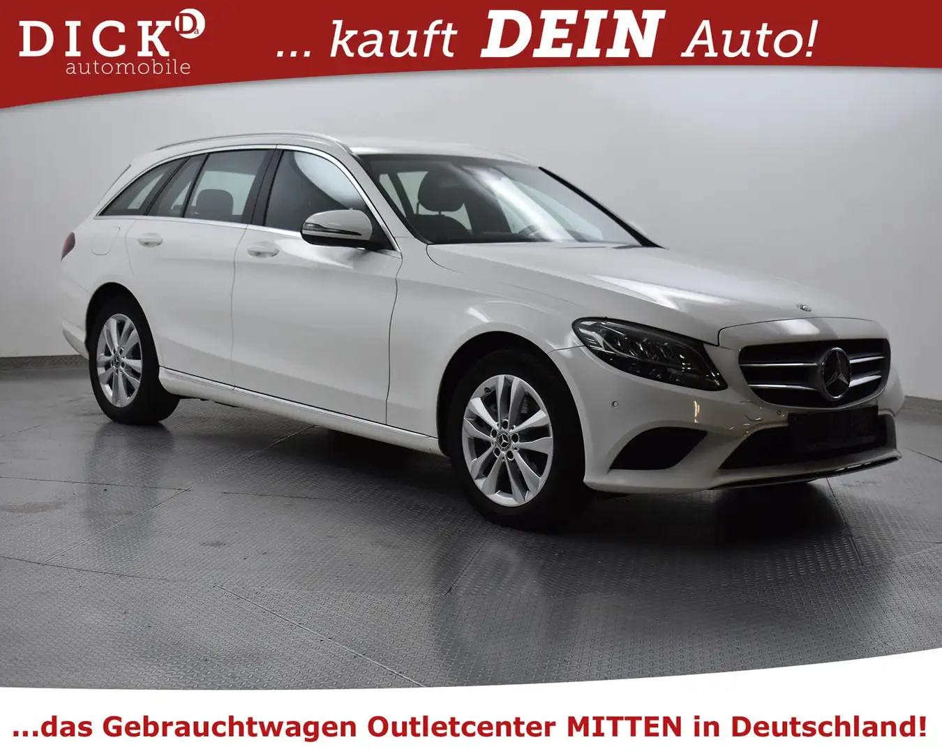Mercedes-Benz C 200 d T Avantg COMAND+WIDESC+MEMO+KAM+HEAD+ACC+ Blanco - 1