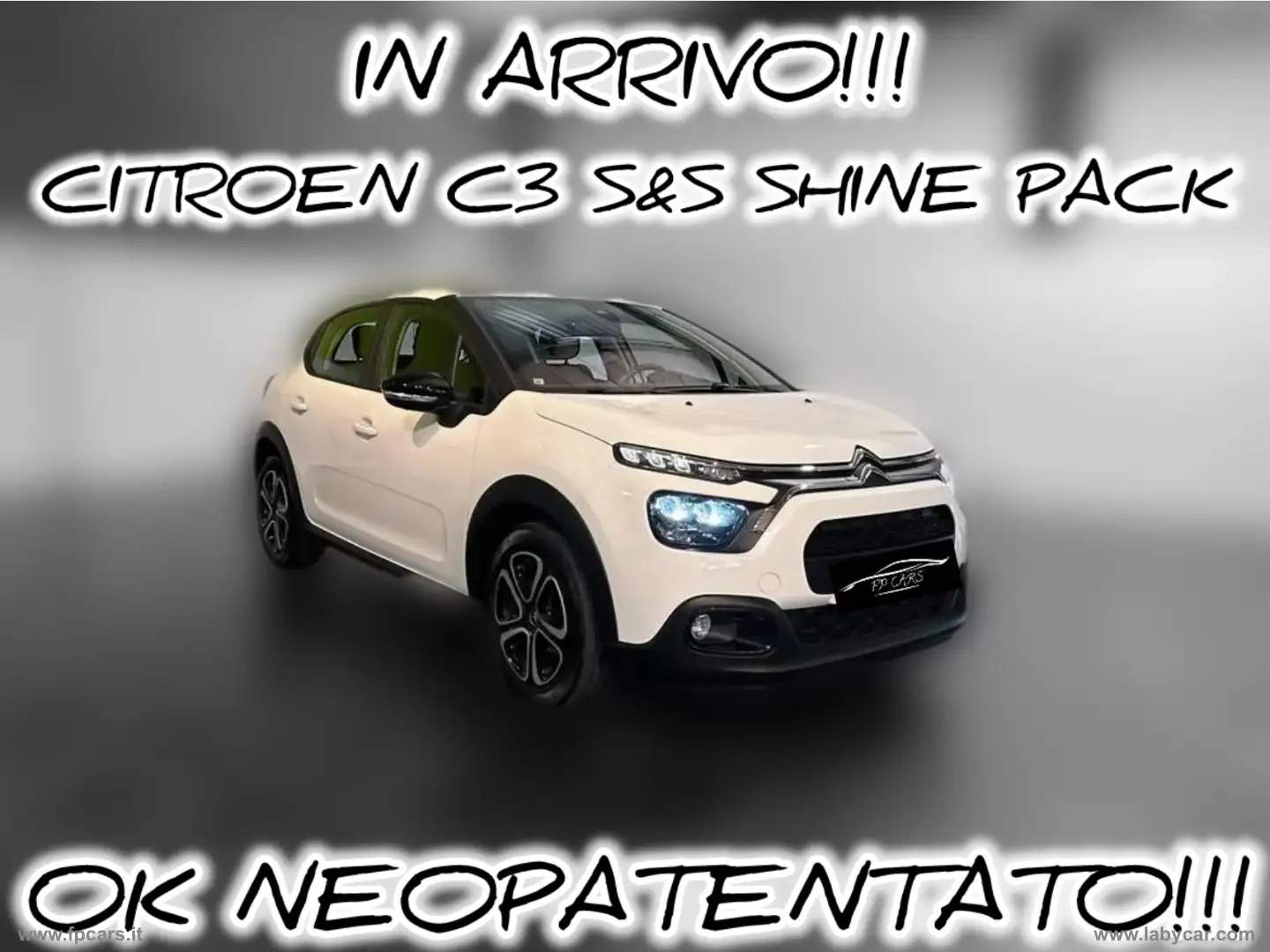 Citroen C3 BlueHDi 100 S&S Shine Pack Weiß - 1