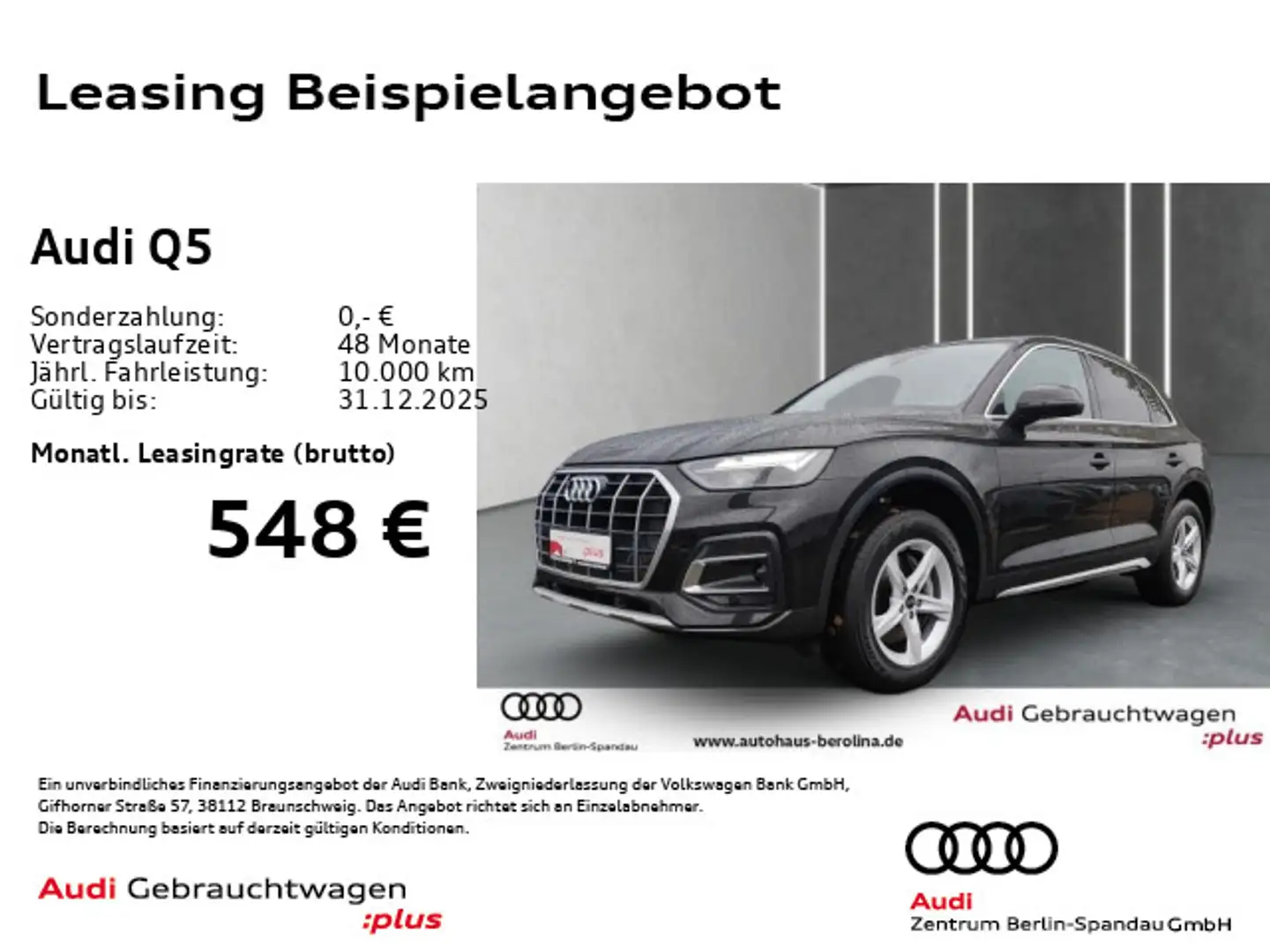 Audi Q5 50 TDI qu. Adv. tiptronic *StdHz*B&O*TOUR* Schwarz - 1