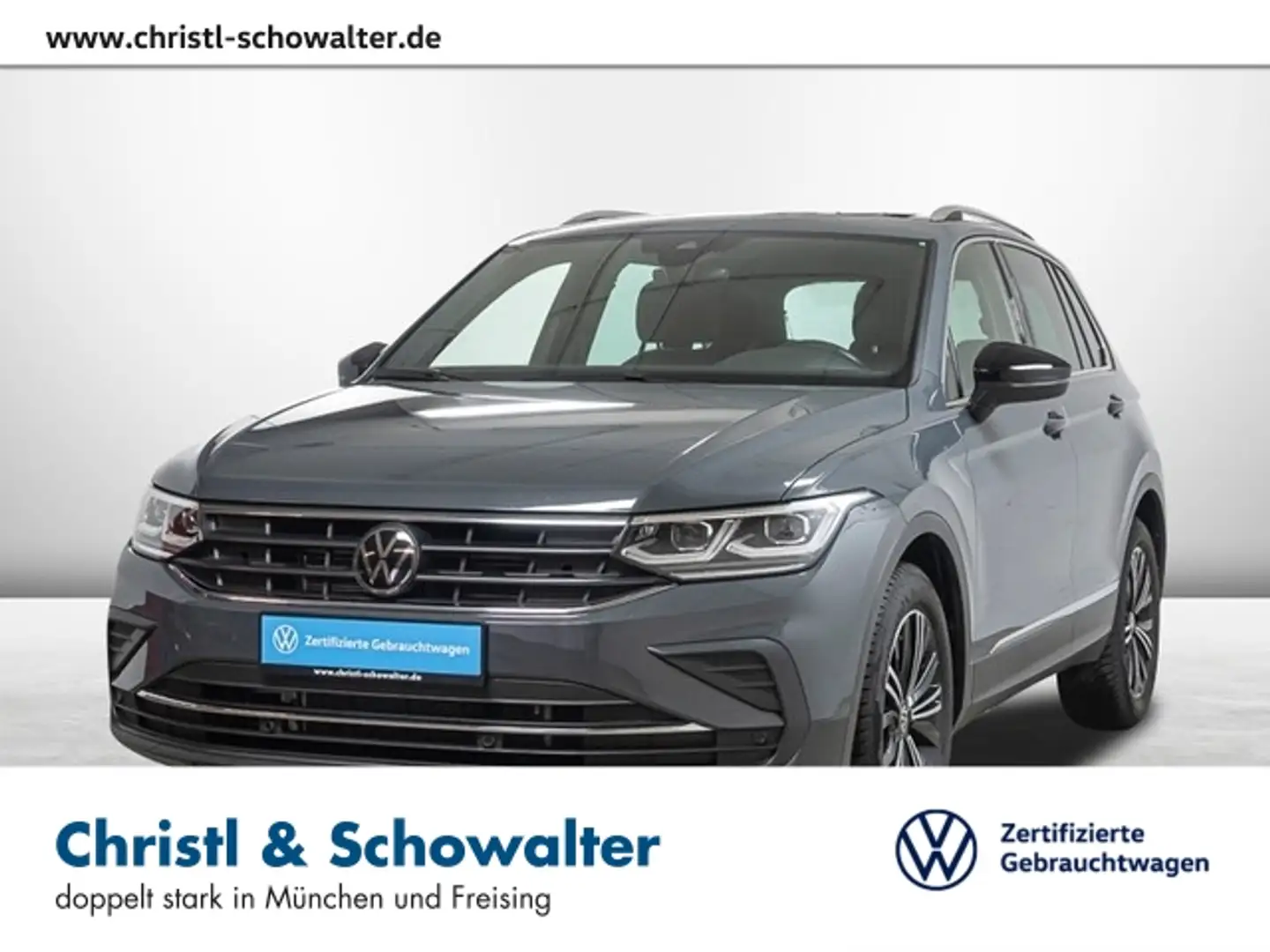 Volkswagen Tiguan 1.5 TSI DSG MOVE MATRIX PANO NAVI Gris - 1