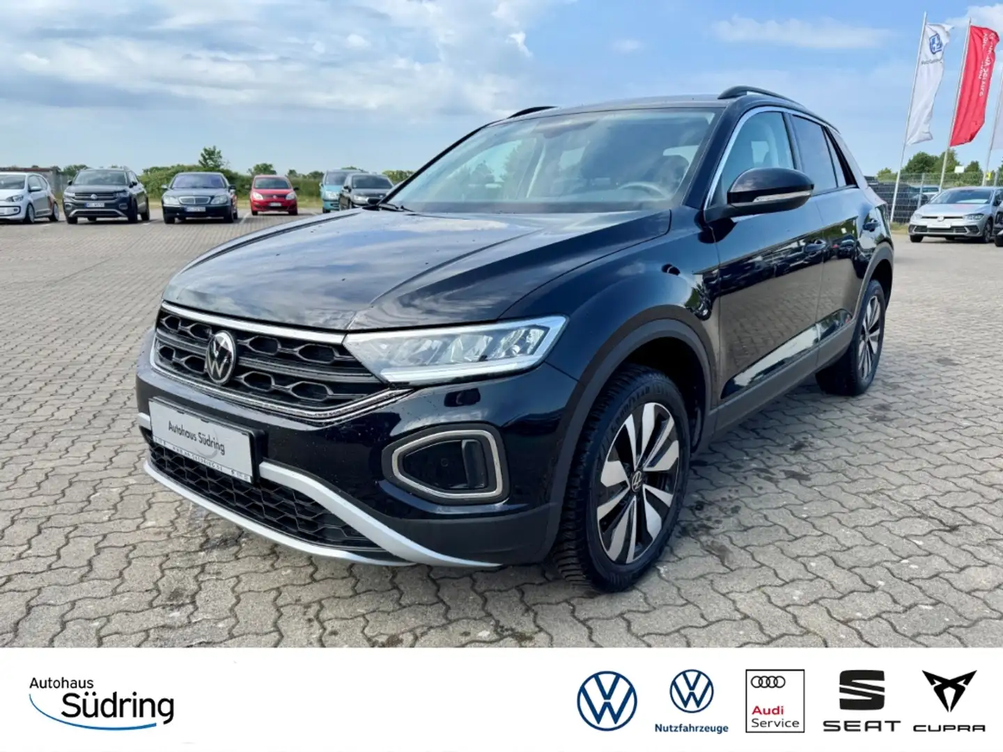 Volkswagen T-Roc 1,5 TSI GOAL DSG AHK Navi ACC AppConnect Noir - 1