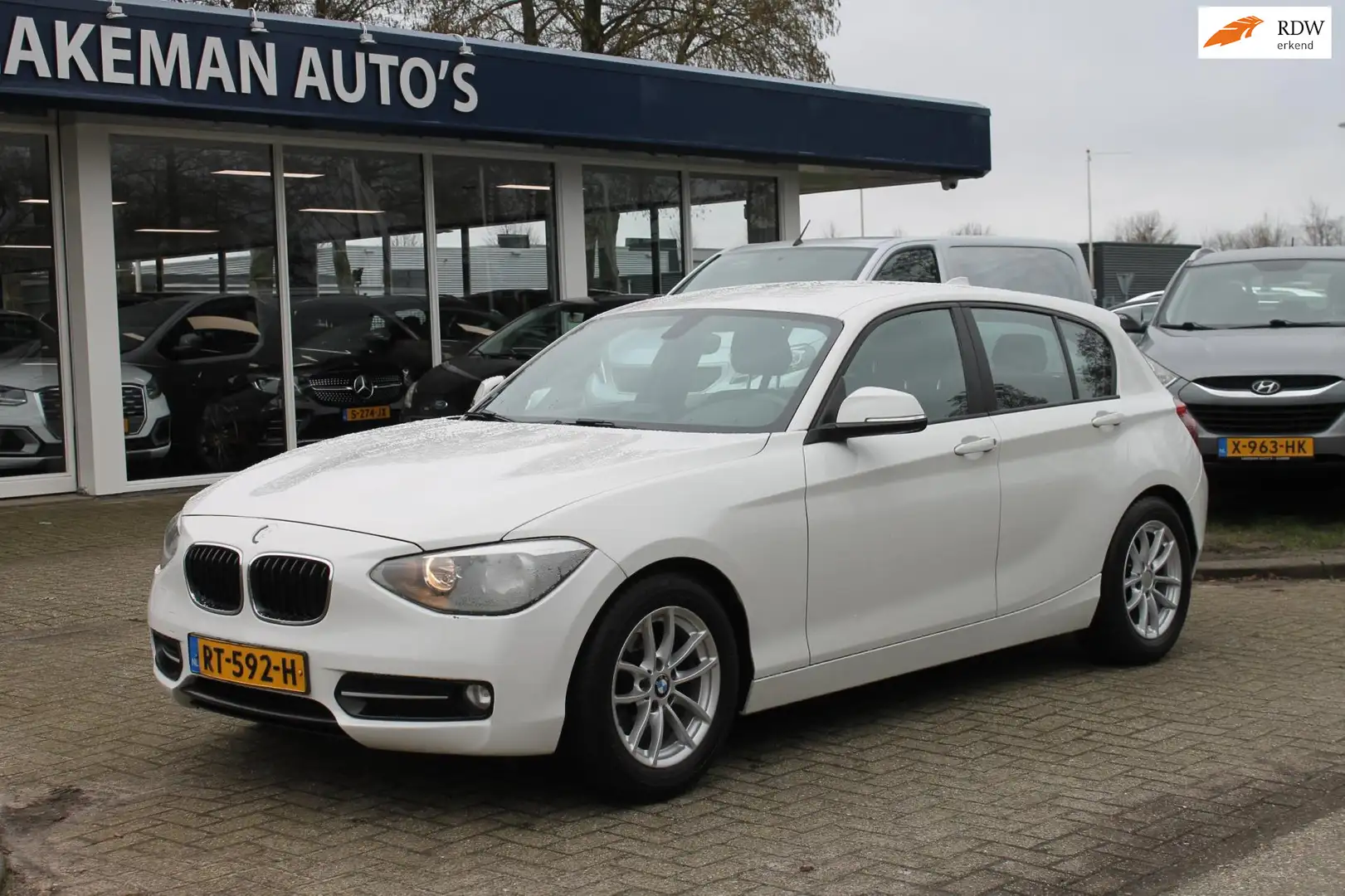 BMW 116 1-serie 116d High Executive Sport Huurkoop Inruil Wit - 1