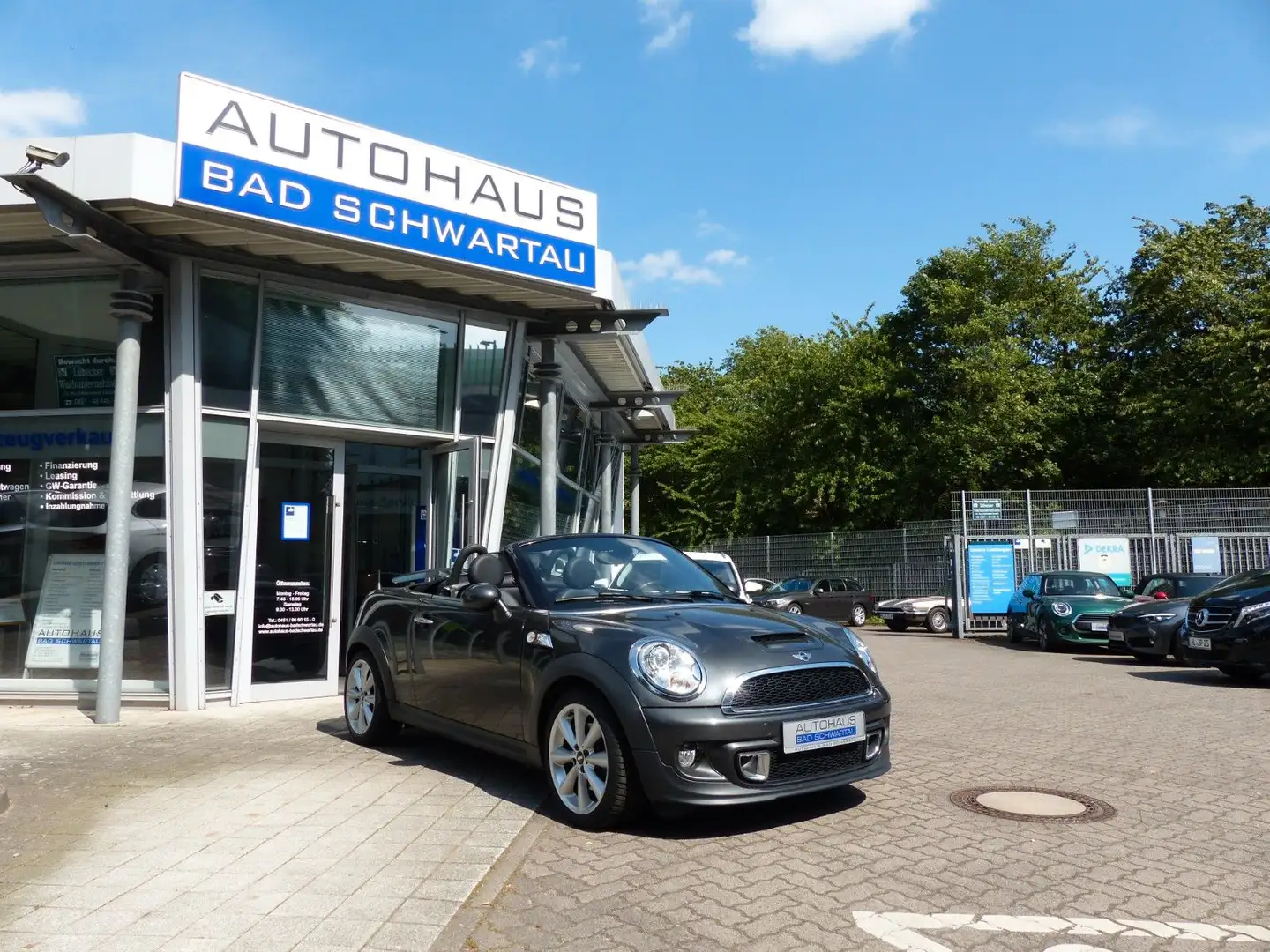 MINI Cooper S Roadster Leder, Bi-Xenon, Open Sky uvm Grijs - 1