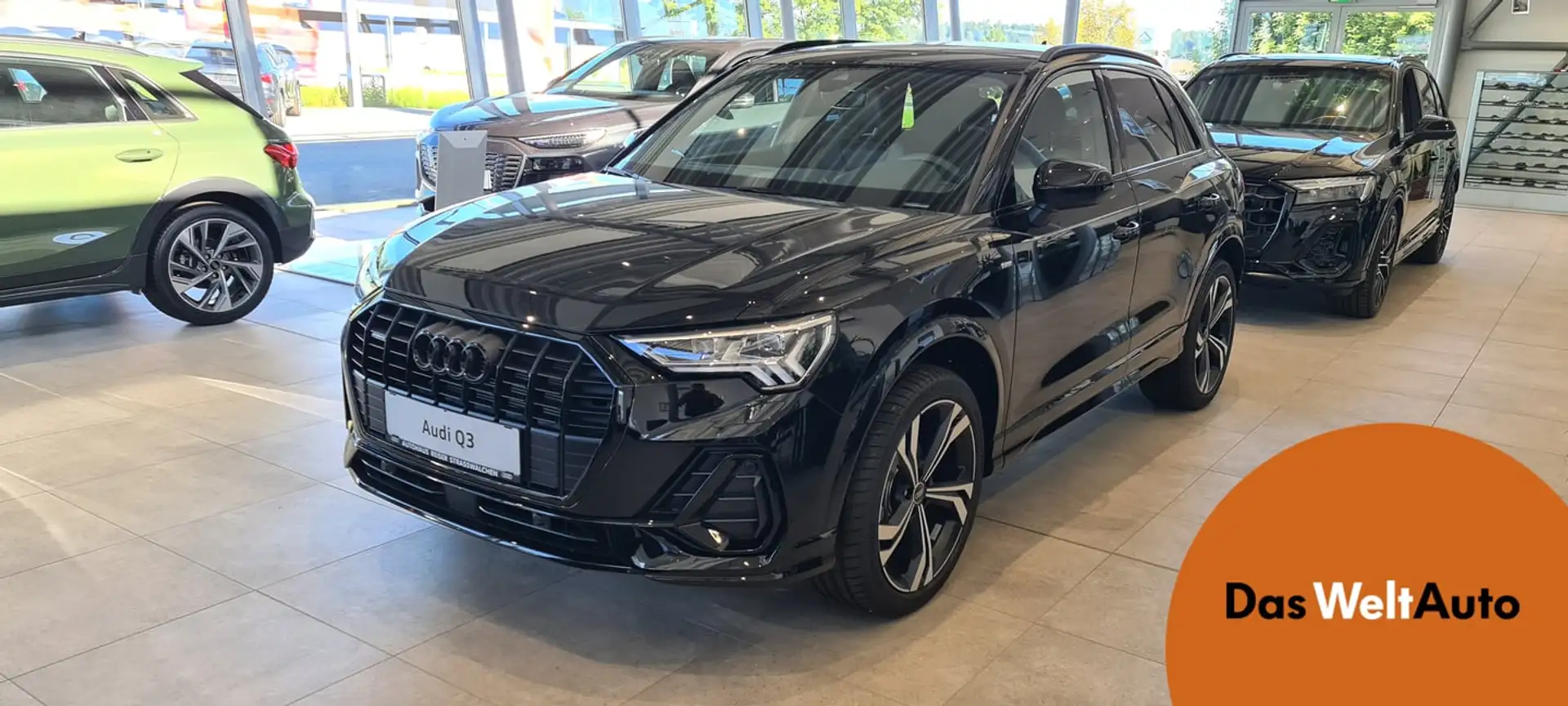 Audi Q3 35 TDI quattro S line exterieur Negro - 1