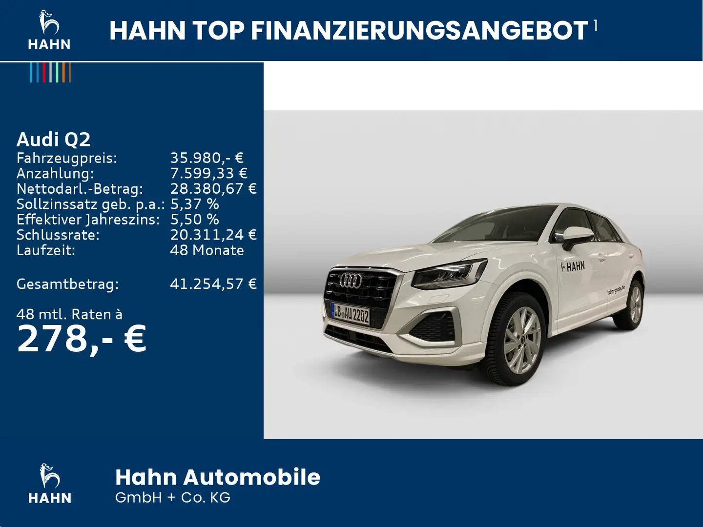 Audi Q2 advanced 35 TDI Weiß - 2
