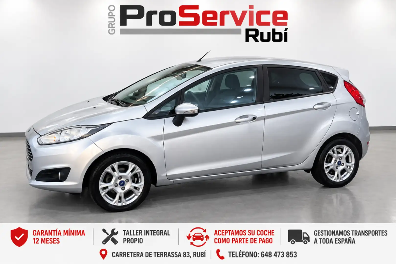 Ford Fiesta 1.5 TDCi Trend Gris - 2