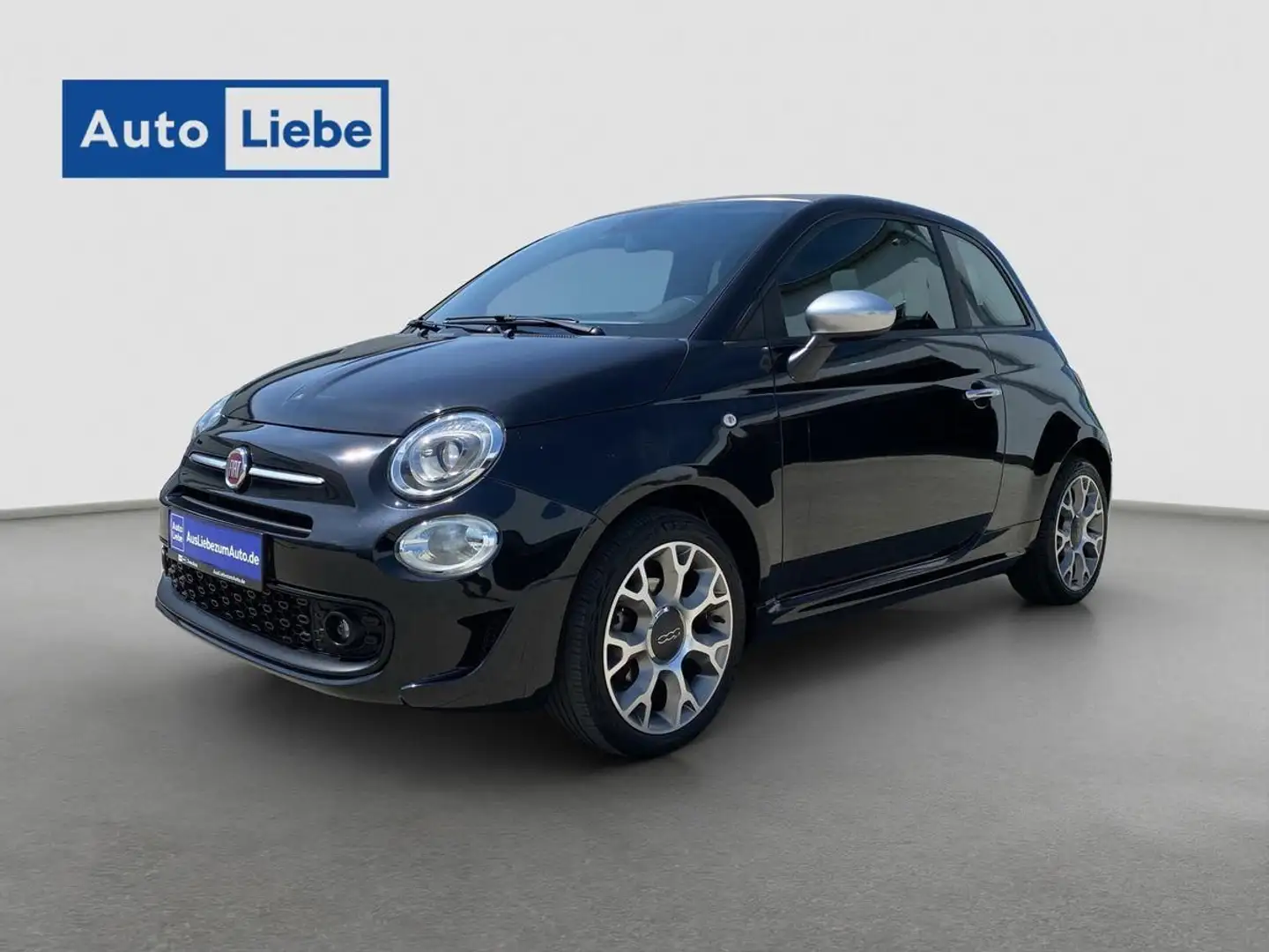 Fiat 500C 500 ROCKSTAR CABRIO 1.0GSE -KLIMA|NAVI|PARKSENS. Negro - 1