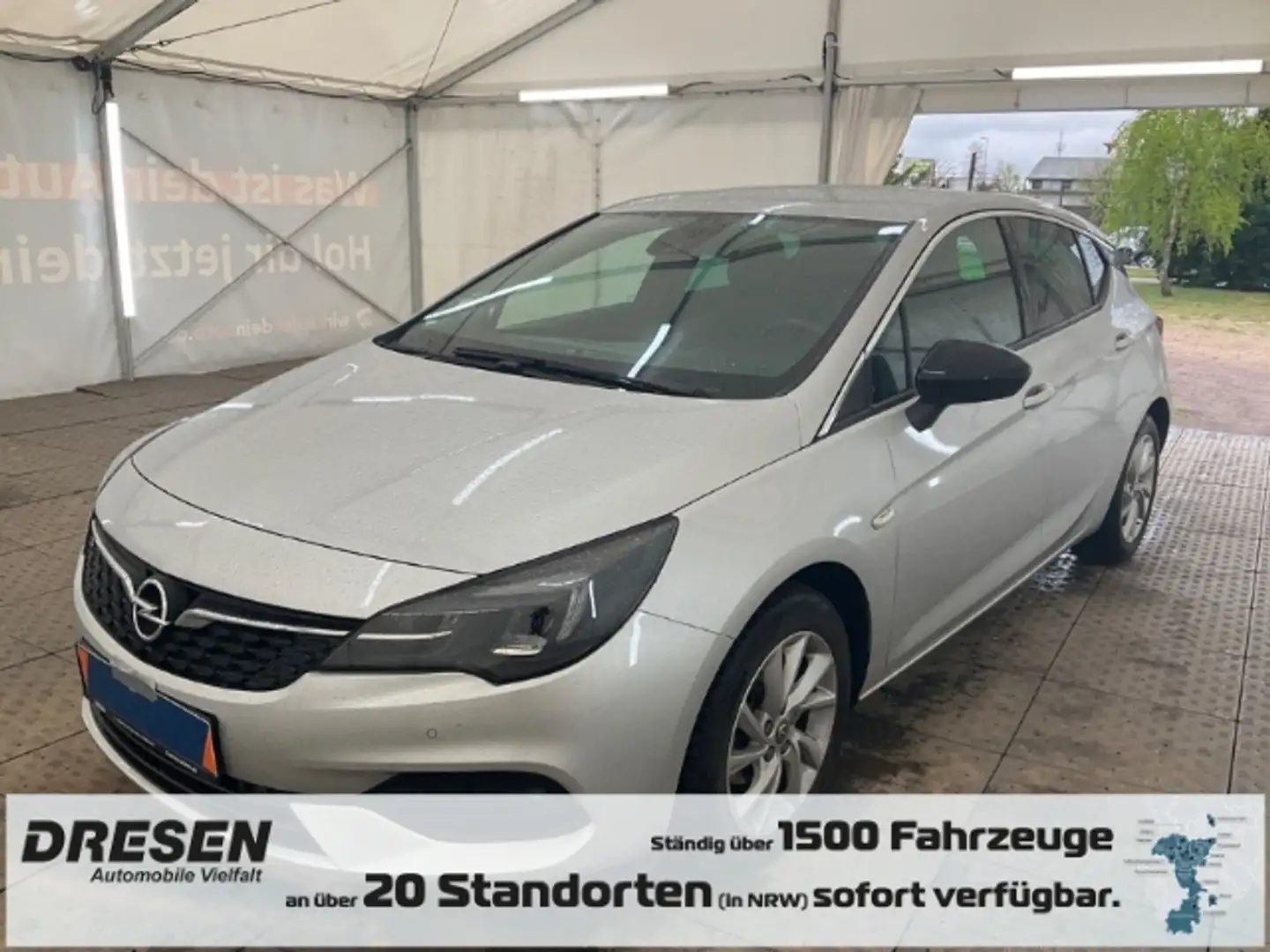 Opel Astra K Elegance Lim. Navi LED Apple CarPlay Android Aut Zilver - 1