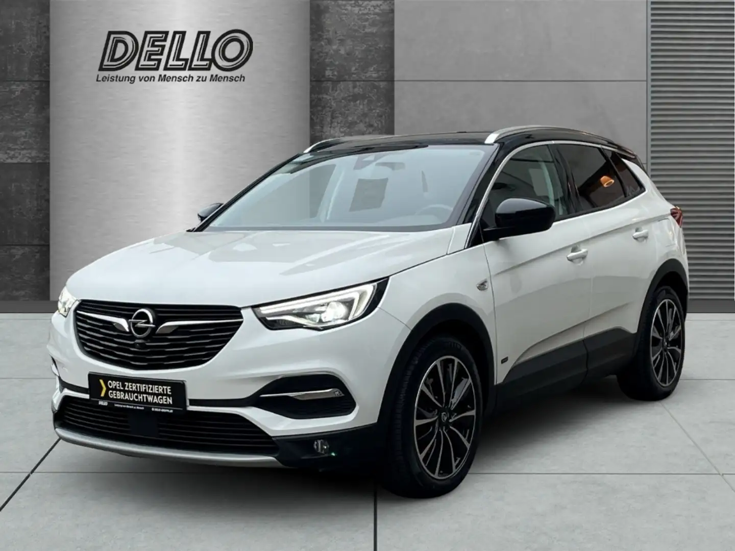 Opel Grandland X Ultimate Hybrid Navi Leder 360 Kamera Klimasitze A Weiß - 1