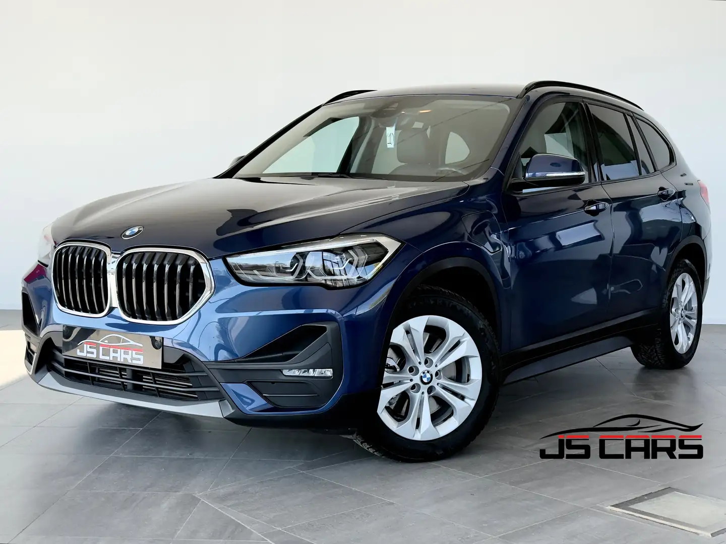 BMW X1 xDrive25e-FACELIFT-1ERPRO-JANTES17-CUIR-PDC-TVA Bleu - 1