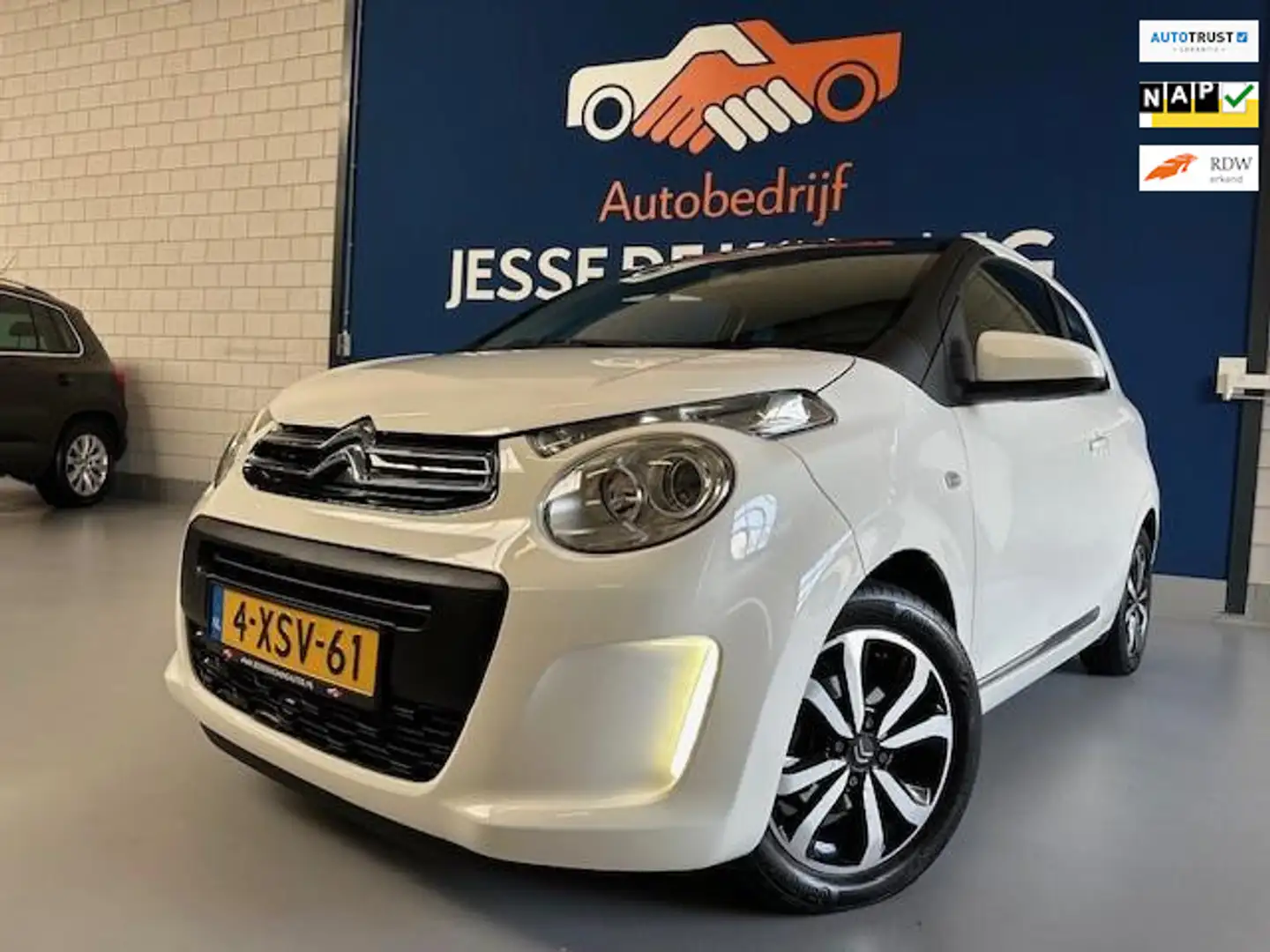 Citroen C1 1.0 e-VTi Serie Blanc,airco,nieuw model,bj.2014, N Blanc - 1