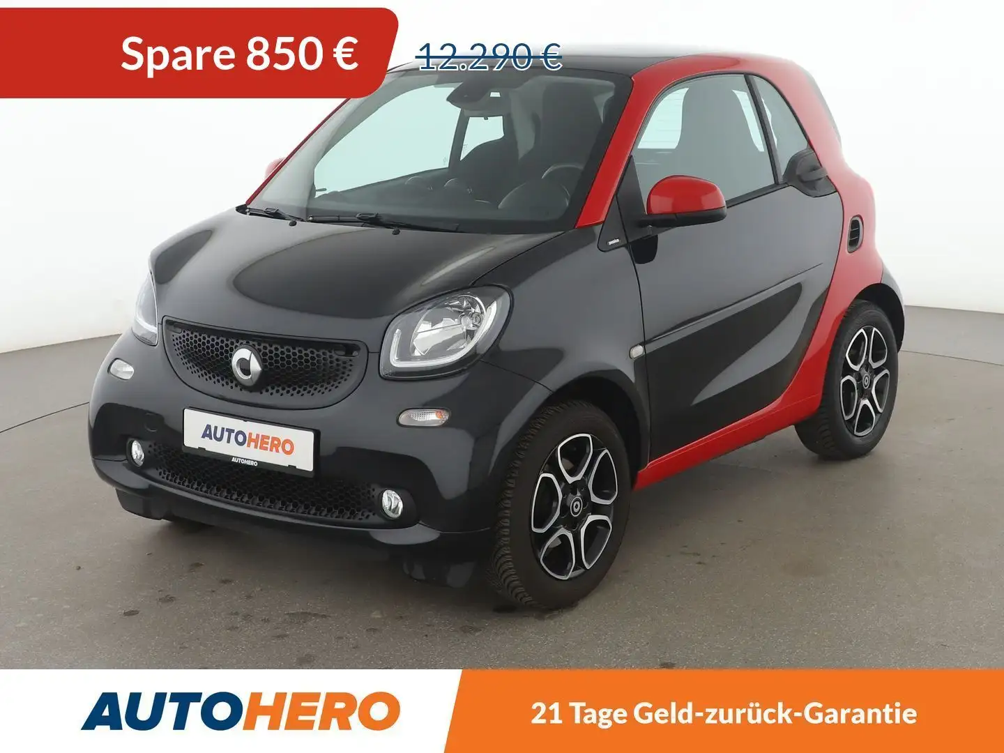 smart forTwo 1.0 Basis passion Aut.*TEMPO*PDC*SHZ*KLIMA* Black - 1