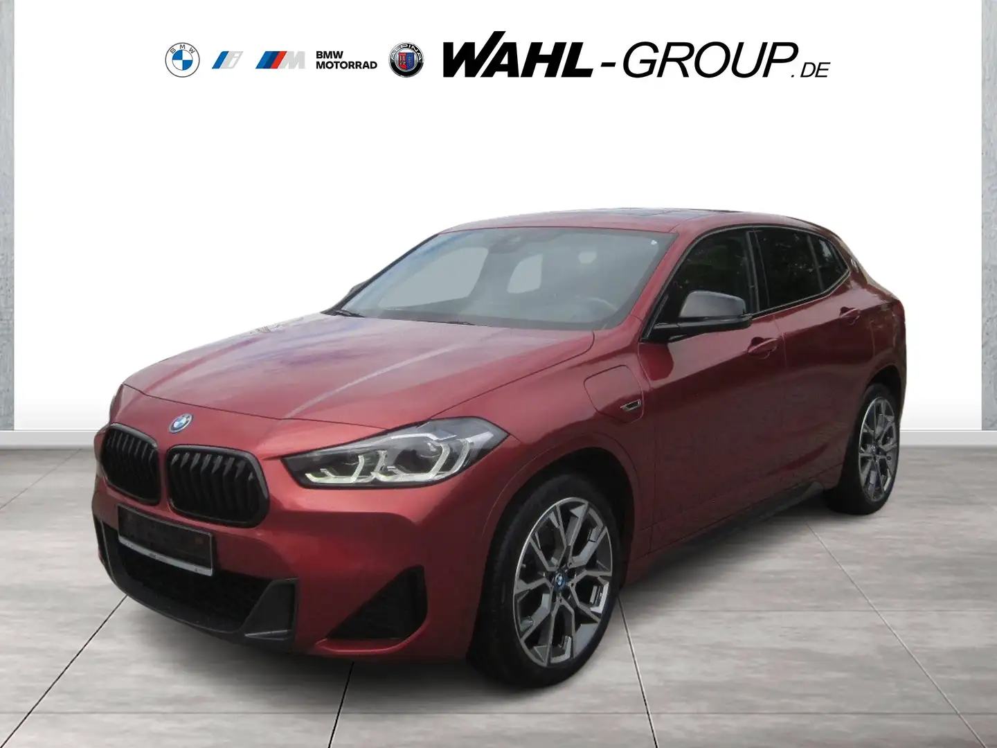 BMW X2 xDrive25e M SPORT LEDER NAVI PLUS PANO HUD ALARM Orange - 1