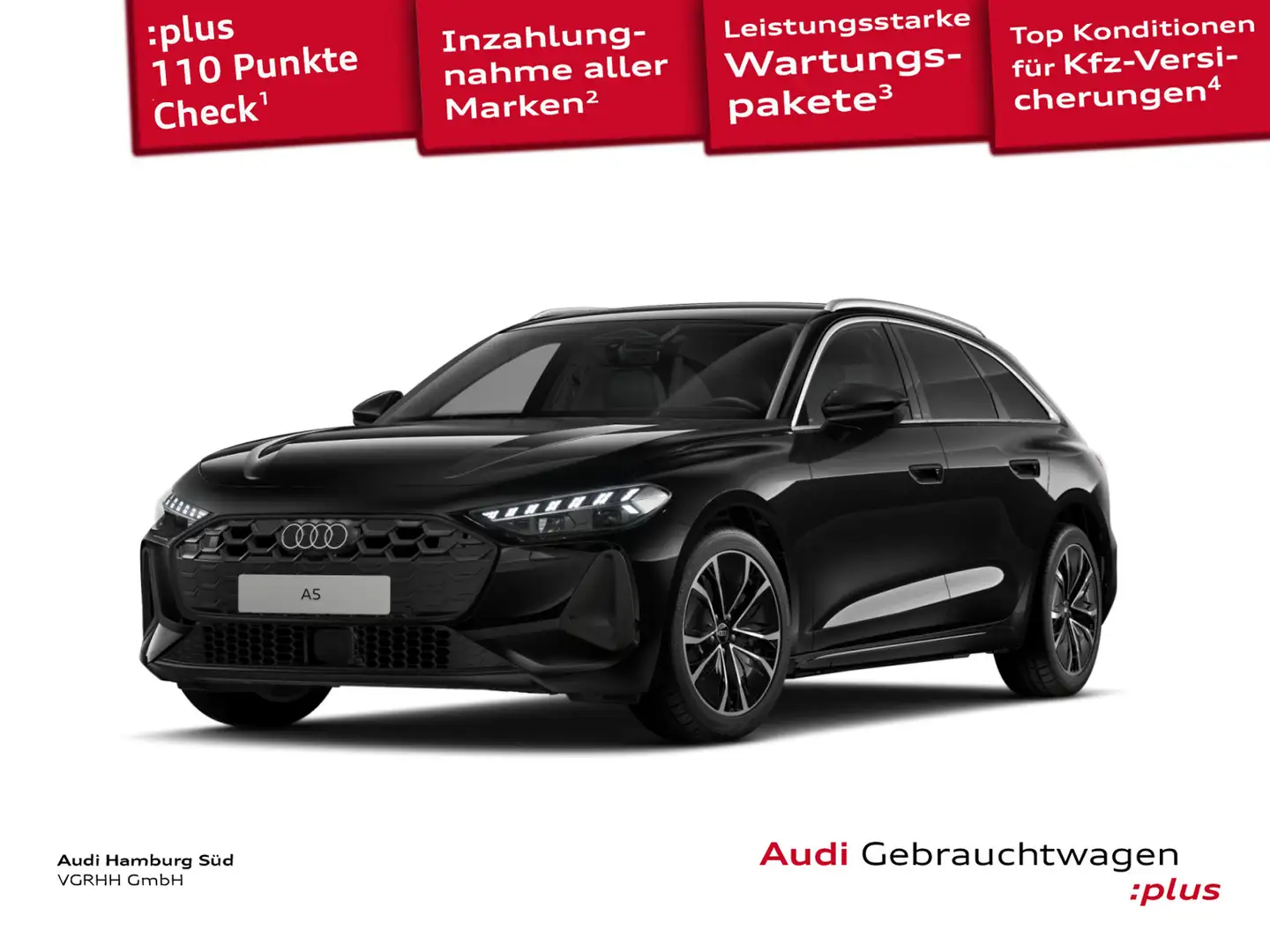 Audi A5 TFSI S tronic 150 KW NAV/KAMERA/LED+ Schwarz - 1