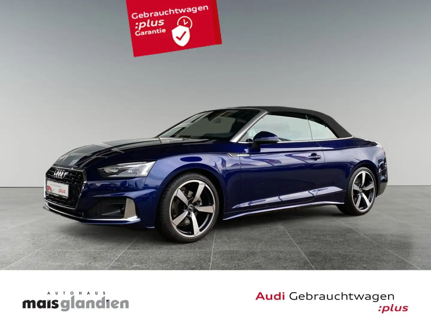 Audi A5 Cabriolet 35 TFSI adv. AHK Navi+ Sportsitze LED Blau - 1