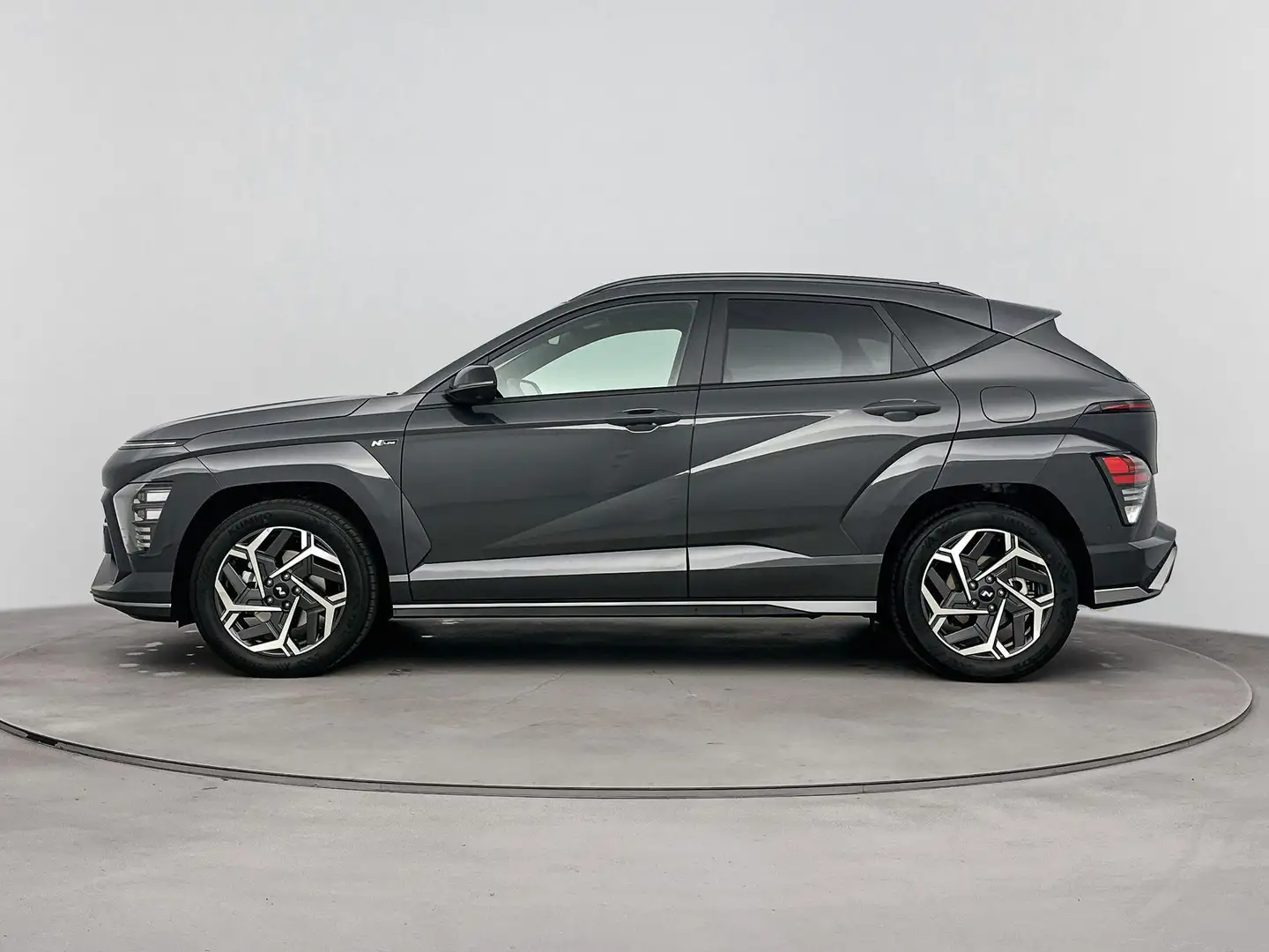 Hyundai KONA 1.6 GDI HEV N-Line Sky | Schuif/kanteldak | Navi/C Grijs - 2