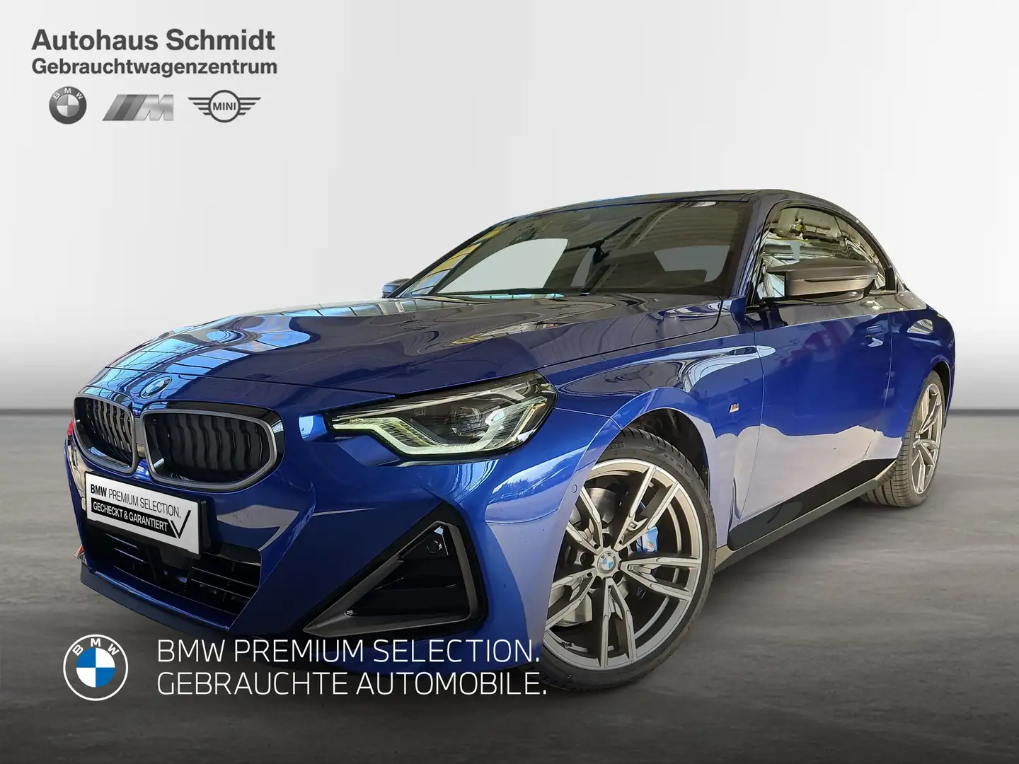 BMW 240 M240i xDrive Coupé HiFi DAB LED Komfortzg. Shz Blau - 1