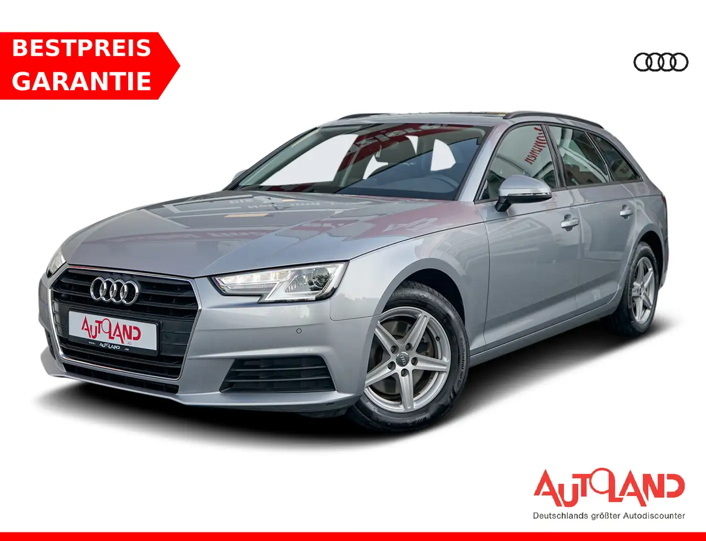 Audi A4 Avant 35 2.0 TDI Bi-Xenon Navi Tempomat PDC Argento - 1