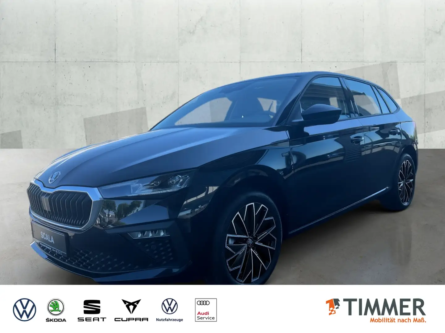 Skoda Scala TOUR 1.0 TSI DSG*ACC*PDC*SHZ*TEMPO*AHK*NAVI Nero - 1