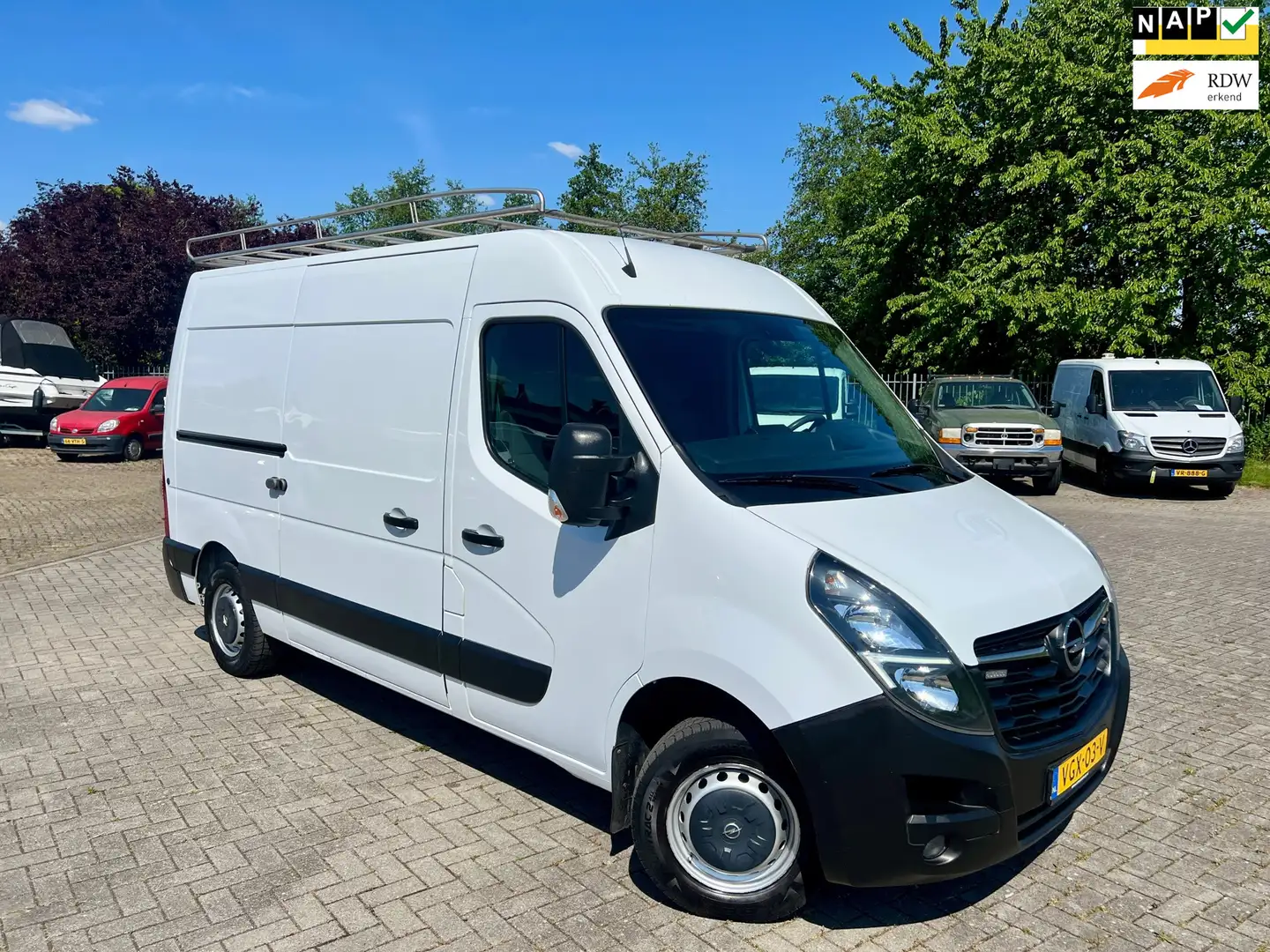 Opel Movano 2.3|150pk|euro6|bj.9-2020|airco|navi|cruise.contro Blanc - 1