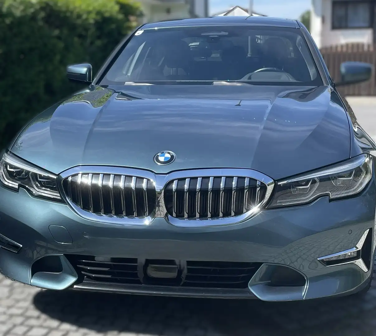 BMW 330 330e Luxury Line Hybrid Modrá - 2