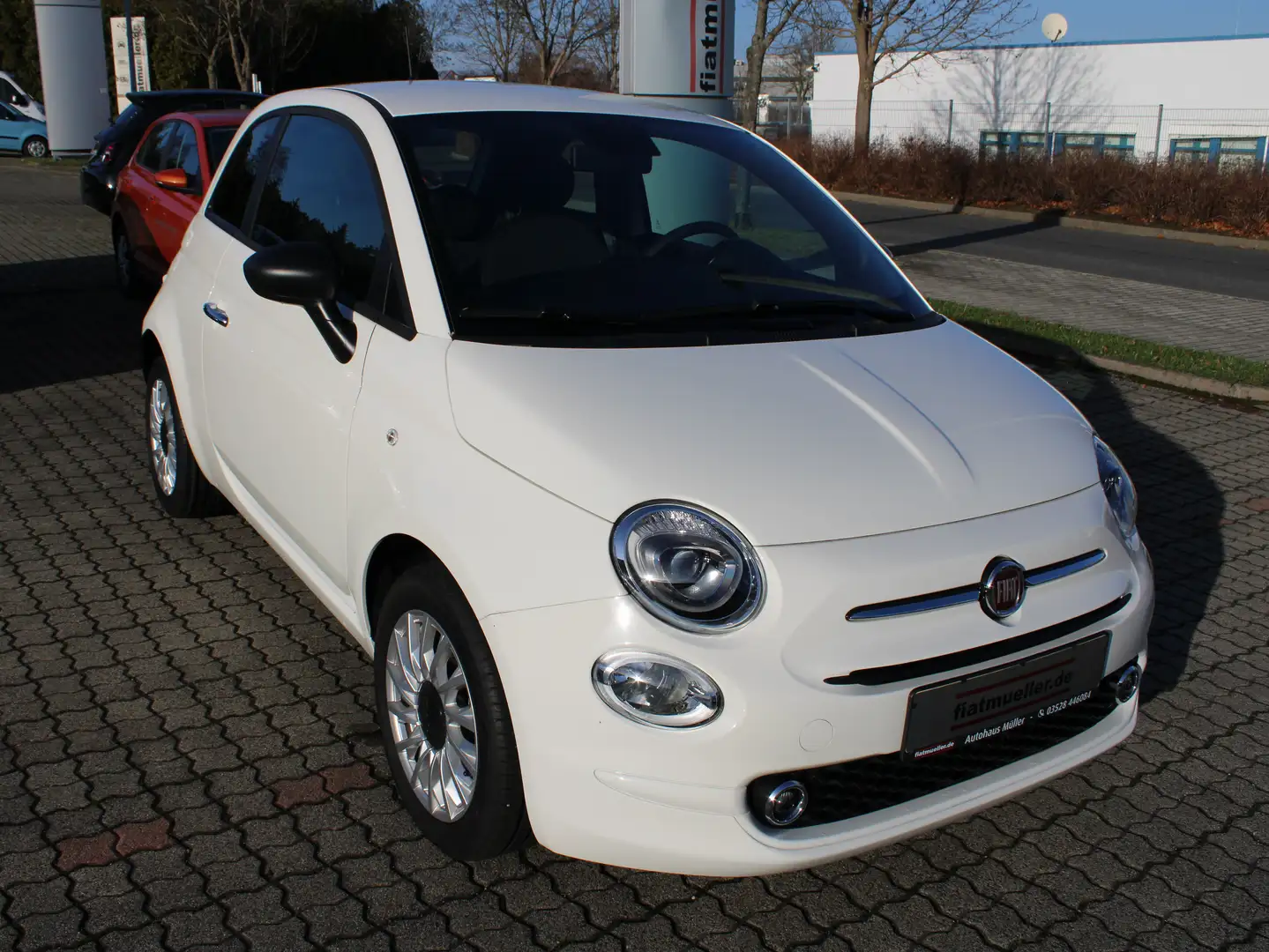 Fiat 500 1,0 GSE / Klima, Navi, LM, Einparkhilfe, Bluetooth Weiß - 2