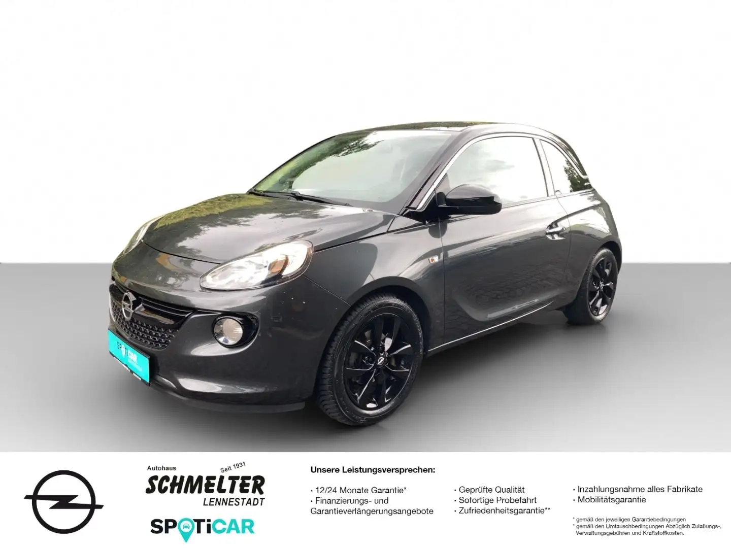 Opel Adam 120 Jahre 1.4 Alu Multimedia usw. Grau - 1