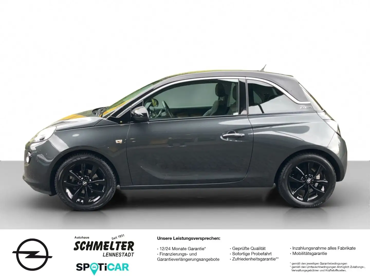 Opel Adam 120 Jahre 1.4 Alu Multimedia usw. Grau - 2