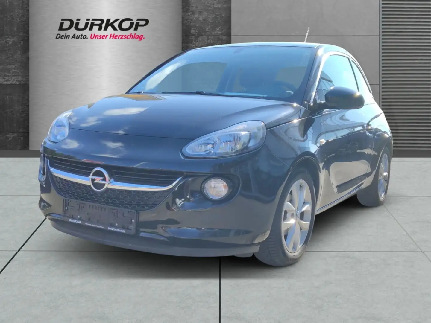 Opel Adam 1.2 JAM Klimaautom Winterpaket Alu SHZ LenkradHZG Noir - 1