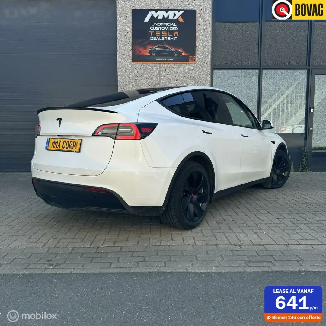 Tesla Model Y Long Range RWD MiG Wit 78KWH MMX PACK Blanco - 1