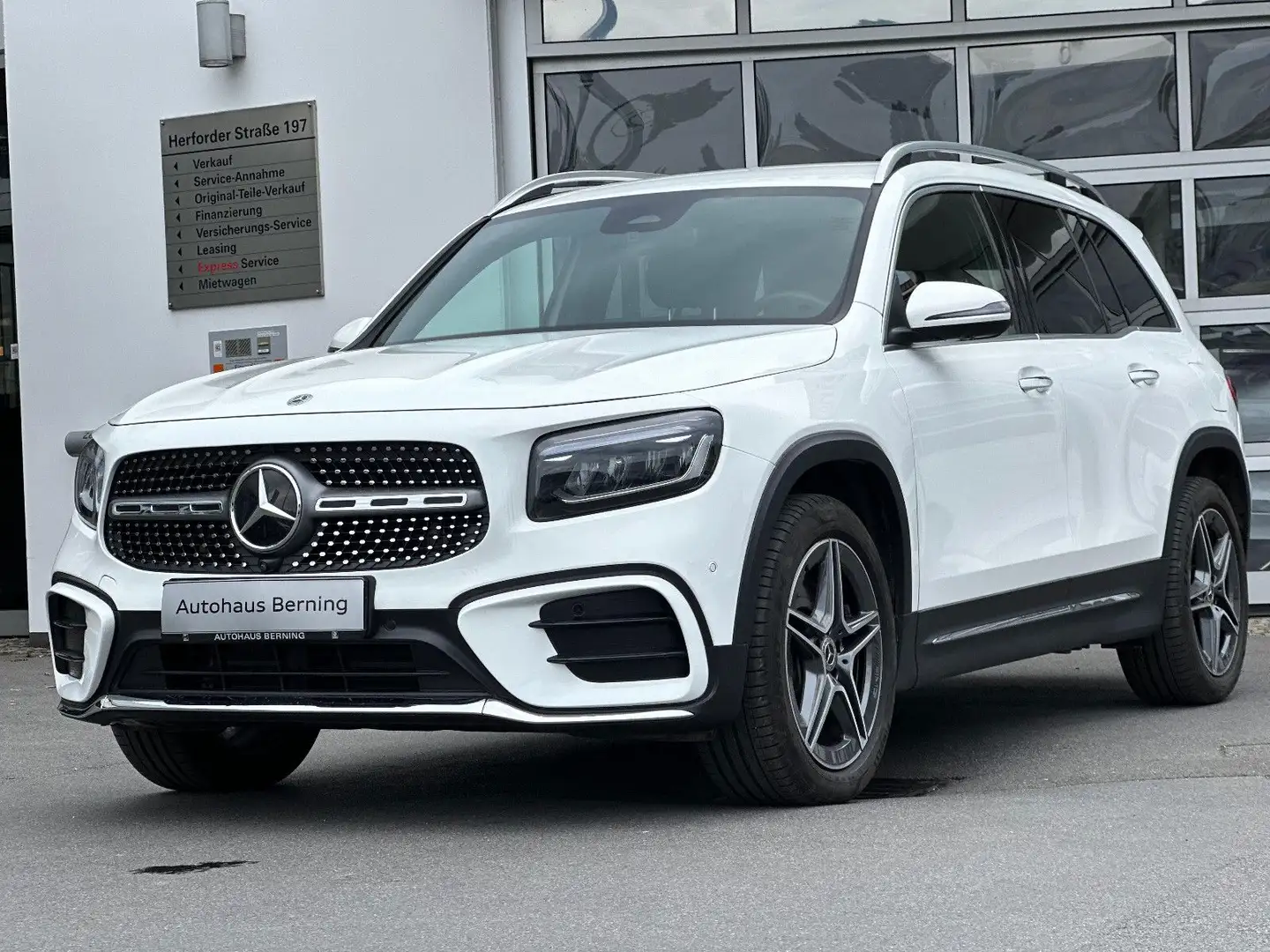 Mercedes-Benz GLB 220 d AMG LINE 4MATIC BURMESTER 7-SITZE 360 Weiß - 2