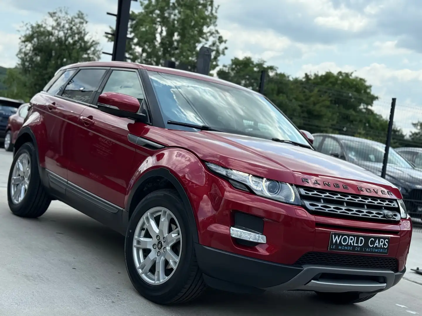 Land Rover Range Rover Evoque 2.2 TD4 4WD TOIT PANO NAVI CRUISE GARANTIE 12MOIS Rojo - 2