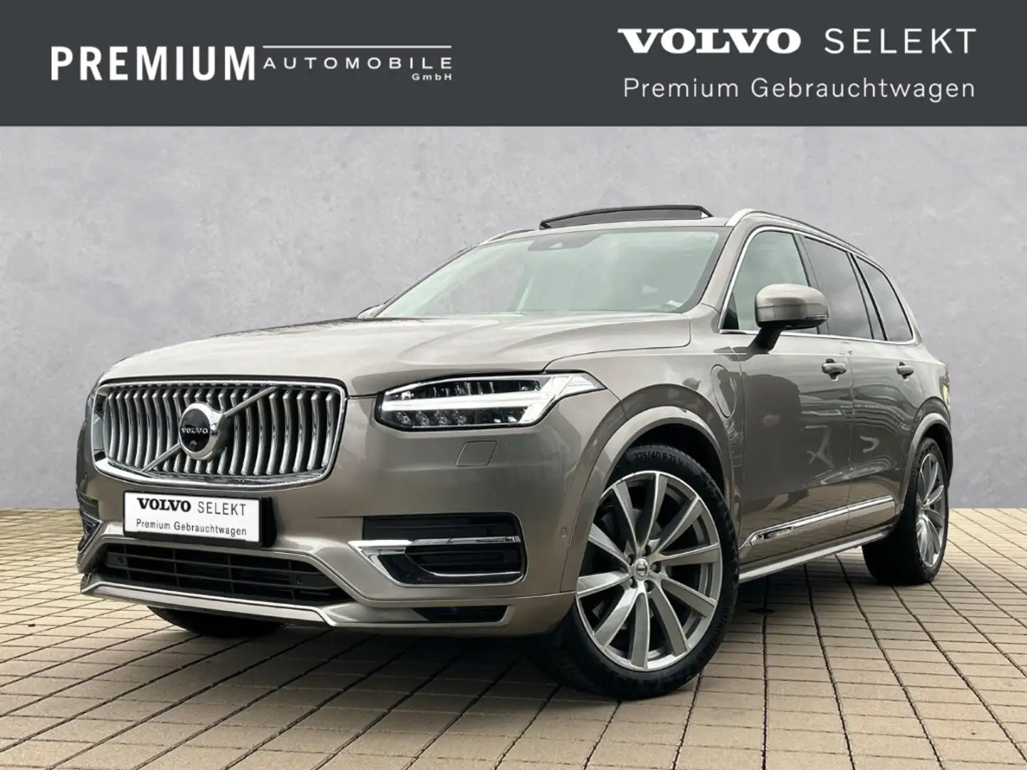 Volvo XC90 Inscription Expr. Recharge Plug-In Hybrid AWD T8 7 Grey - 1