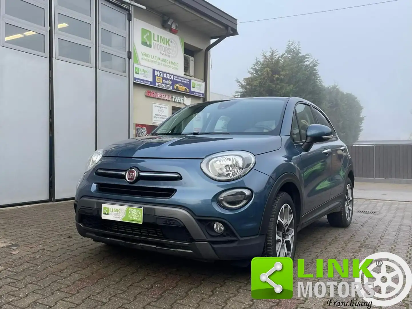Fiat 500X 1.3 MultiJet 95 CV City Cross NEOPATENATI Bleu - 1