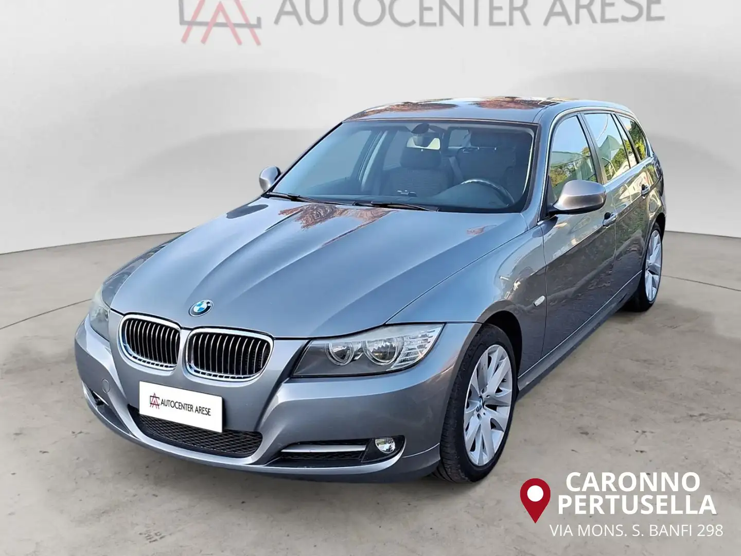 BMW 318 d 2.0 143CV cat Touring Attiva Gris - 1