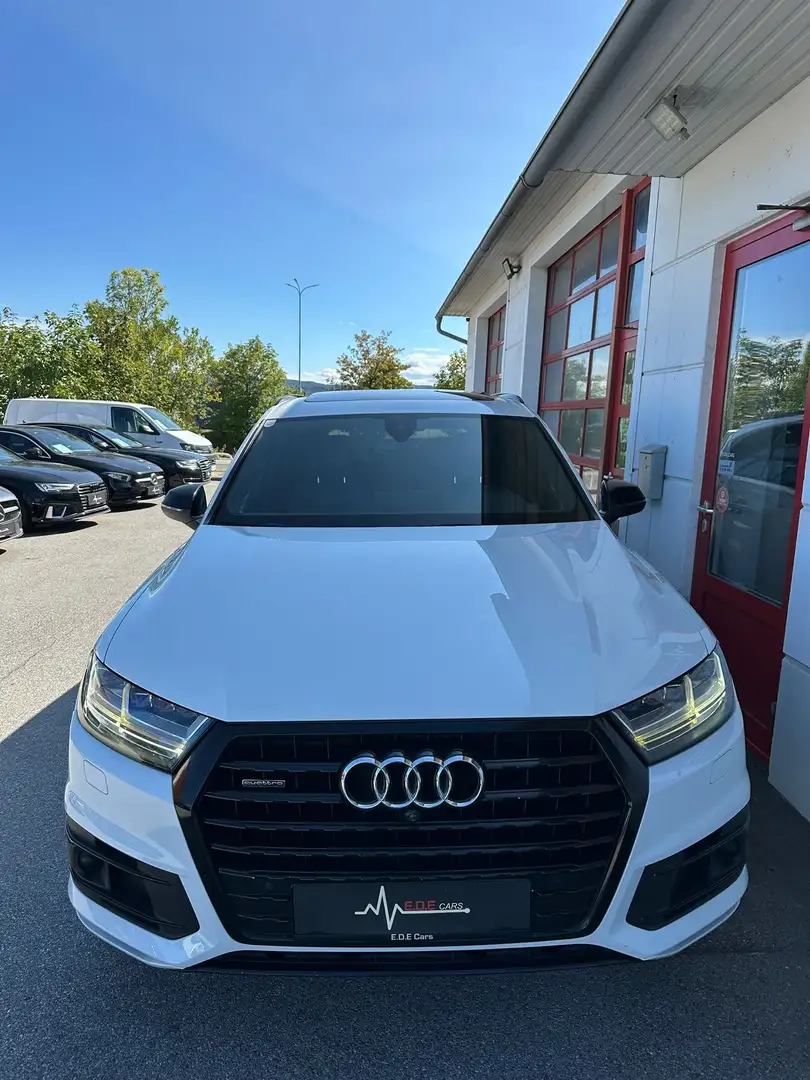 Audi Q7 3.0 TDI quattro S-Line 7-Sitzer Weiß - 2