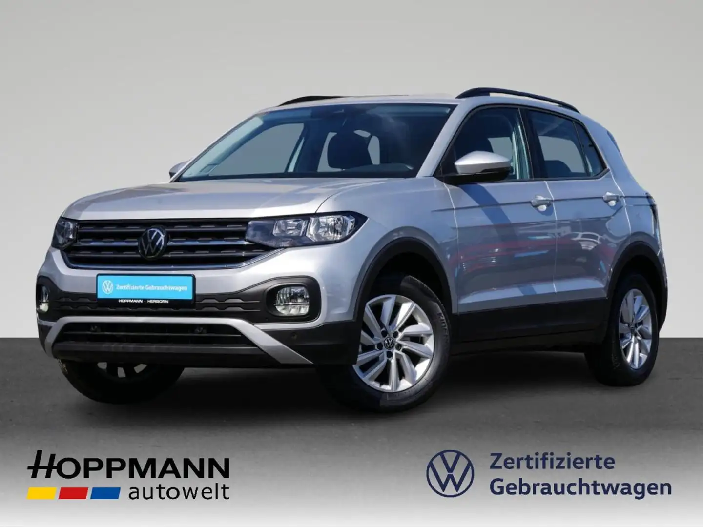 Volkswagen T-Cross 1.0 TSI App-Connect Kamera Anschlussgarantie Silber - 1