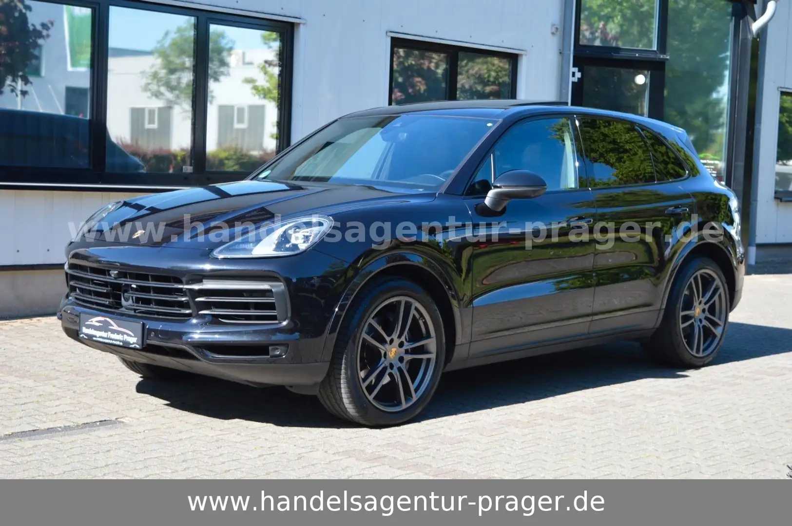 Porsche Cayenne Pano Leder PASM schwarz/schwarz  1.Hand Schwarz - 1