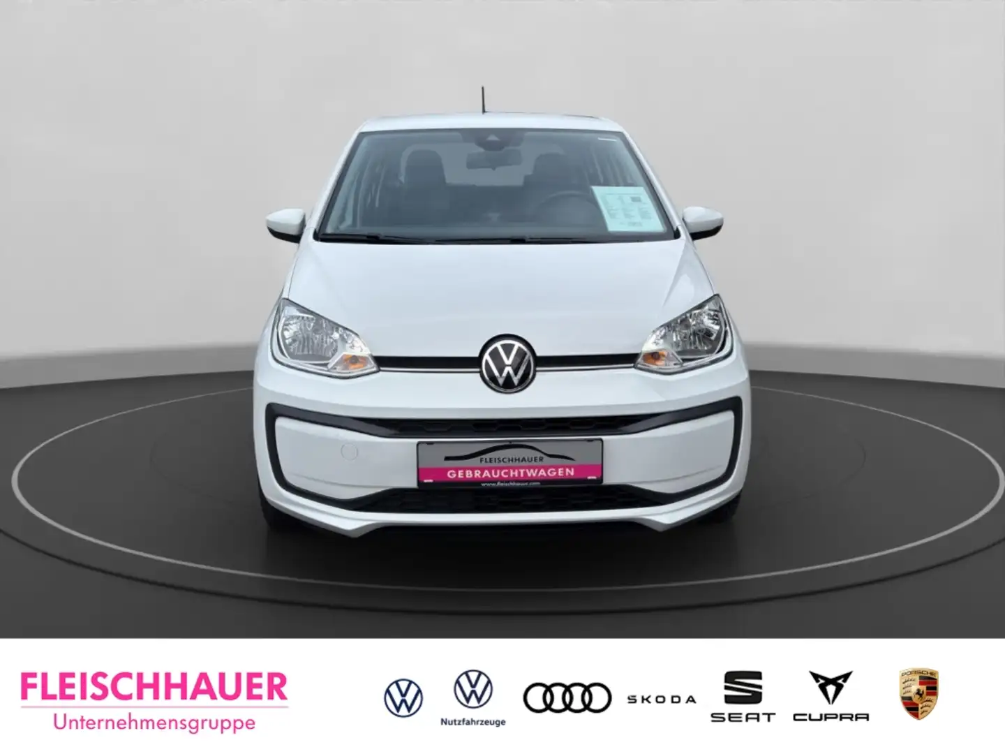 Volkswagen up! 1.0 move+KLIMAANLAGE+DAB+USB Weiß - 2