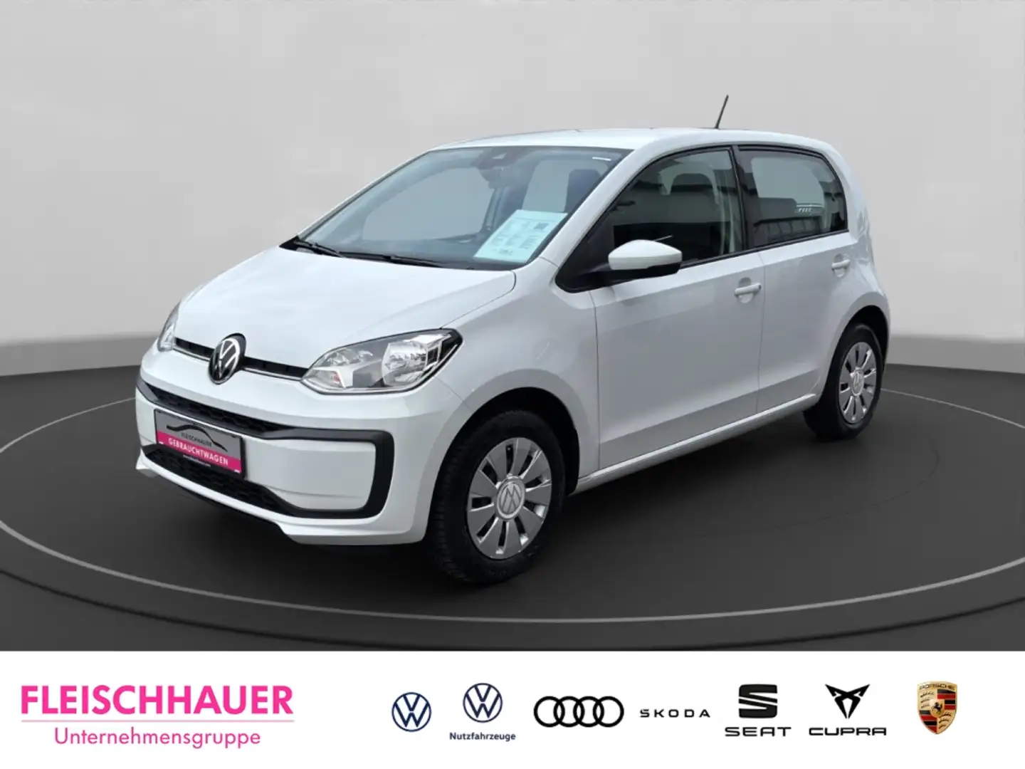 Volkswagen up! 1.0 move+KLIMAANLAGE+DAB+USB Weiß - 1