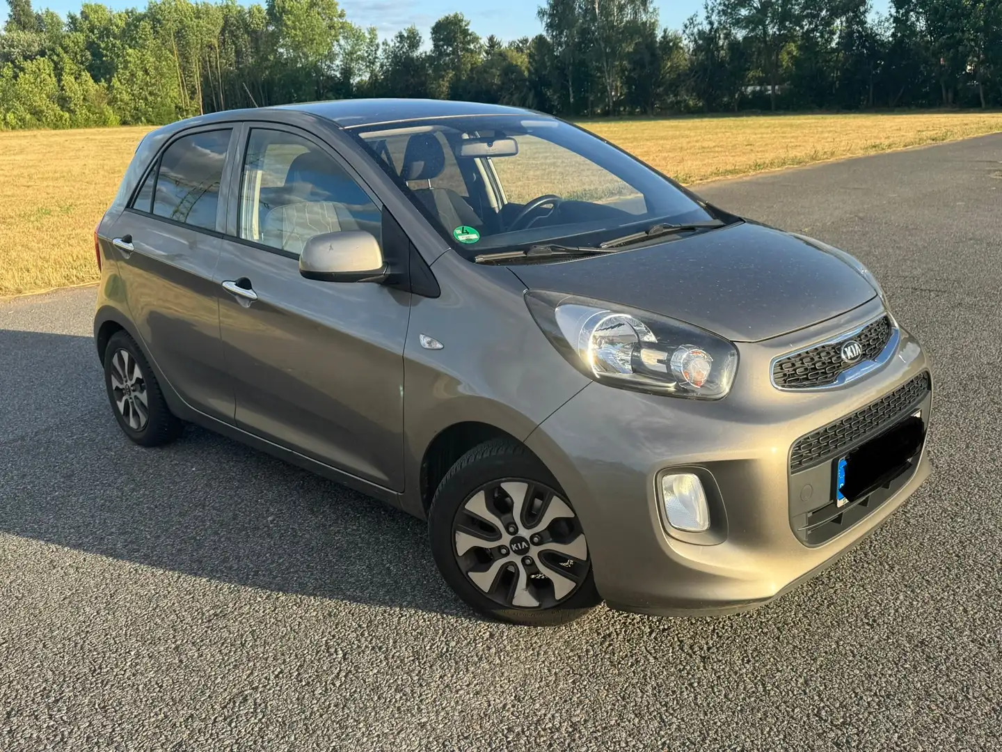 Kia Picanto UEFA Euro 2016 85PS Alu/Sitz+LnkrHz/Klima Gris - 2