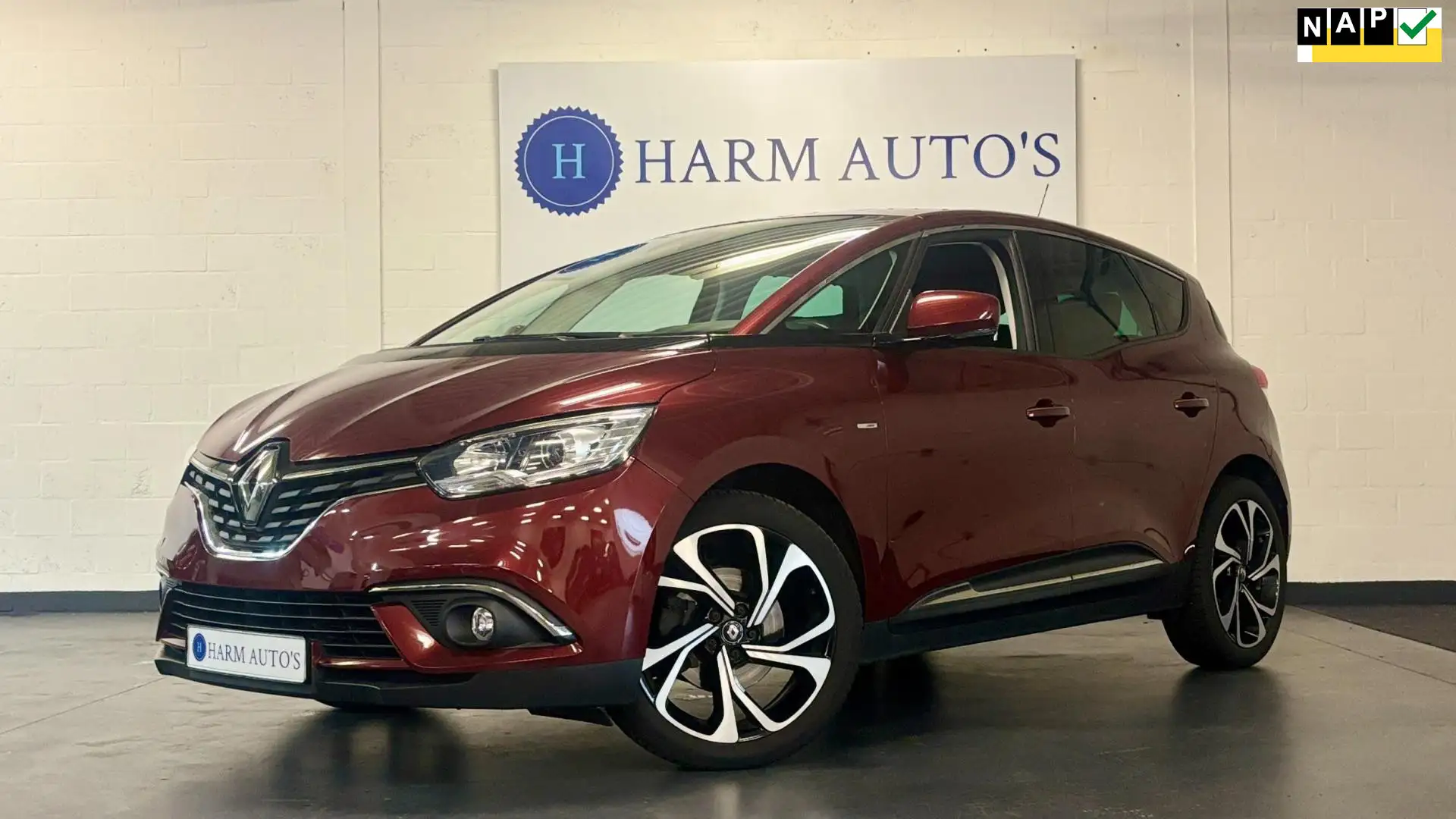 Renault Scenic 1.2 TCe Bose 131pk Navi/CAM/PDC/Cruise/Massage/LED Rood - 1