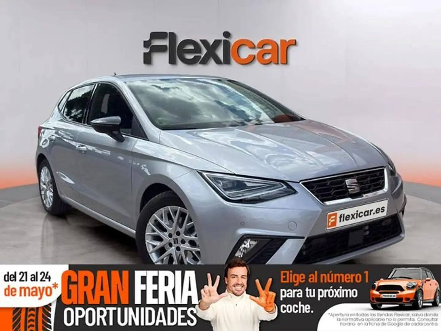 SEAT Ibiza 1.2 Tsi FR Gris - 1