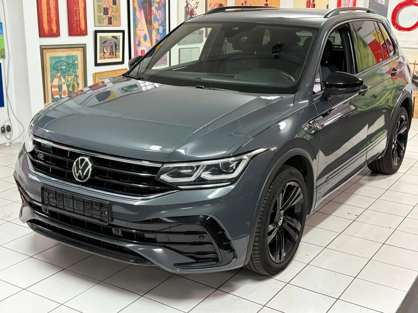 Volkswagen Tiguan R-Line 4Motion LED 1 Hand Harman/Kardon Grau - 1