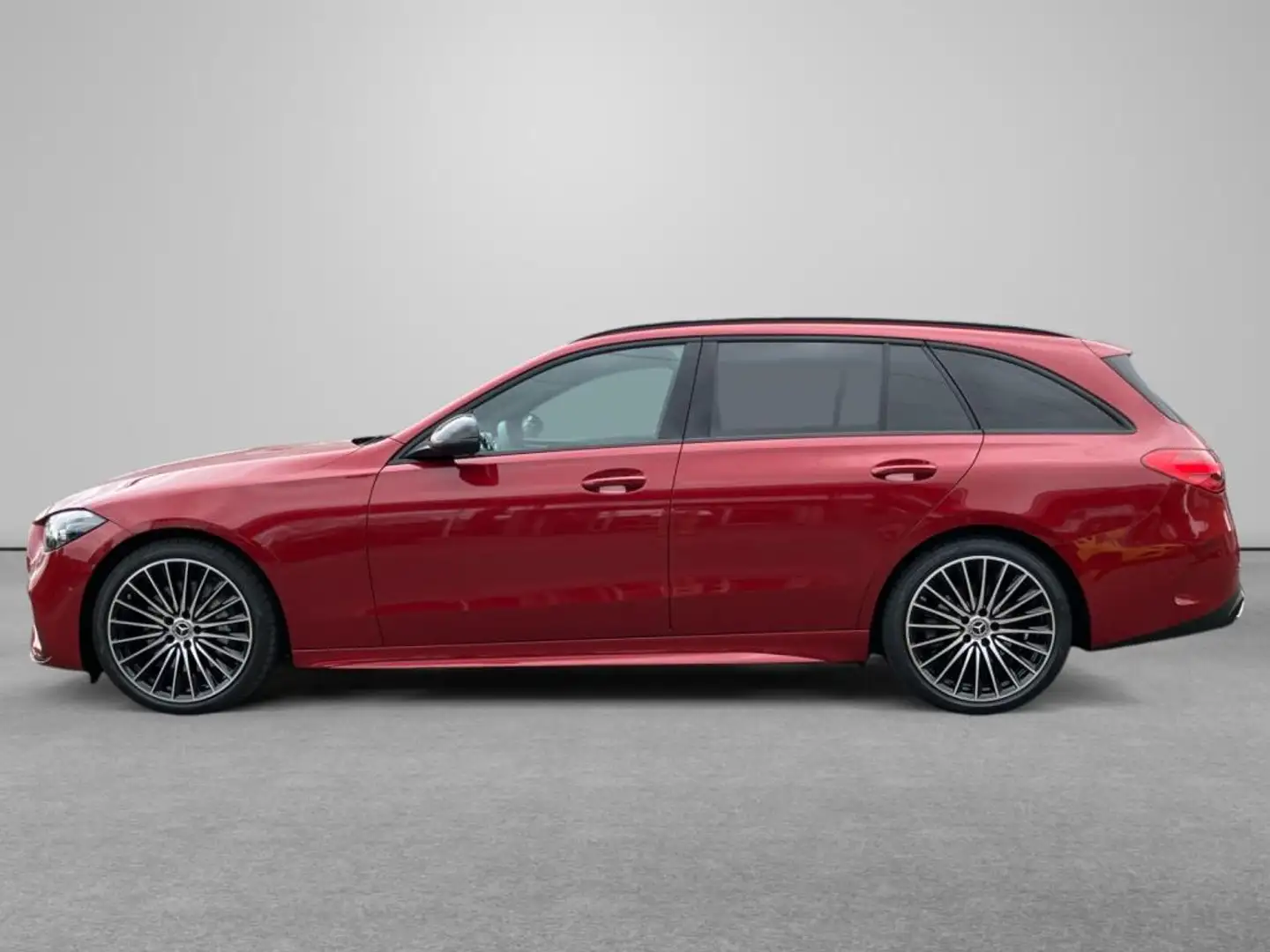 Mercedes-Benz C 220 d T AMG*NIGHT*AHK*PANO*DISTR*MEMORY*19Zoll Rot - 2