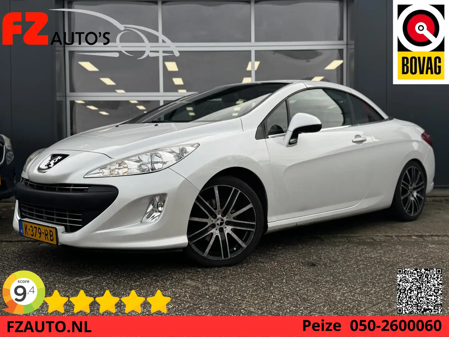 Peugeot 308 CC 1.6 THP Sport Pack - Lederen bekleding - Stoelv Weiß - 1